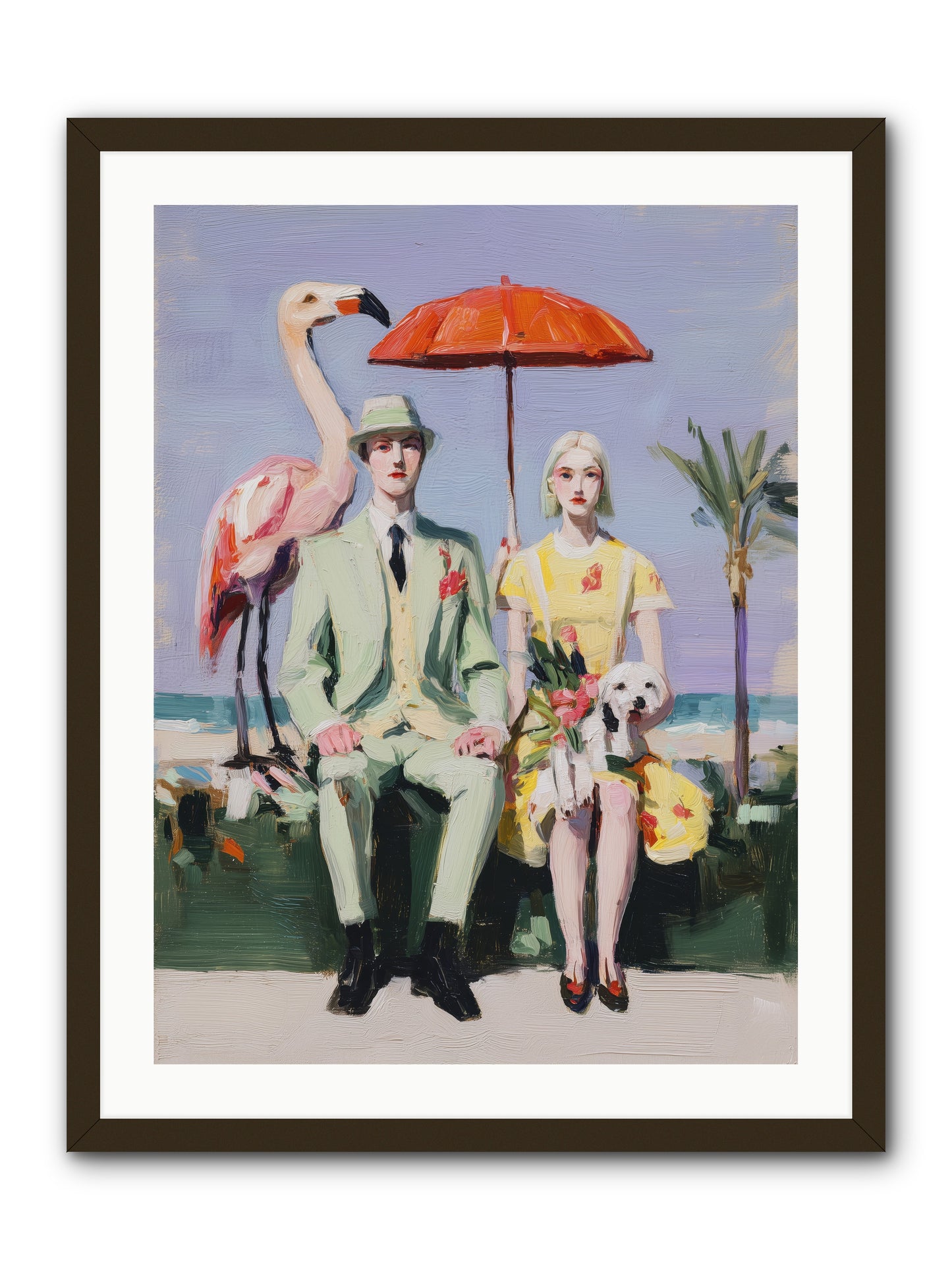 Dream State Doubt -- Framed Print - Black 24x32