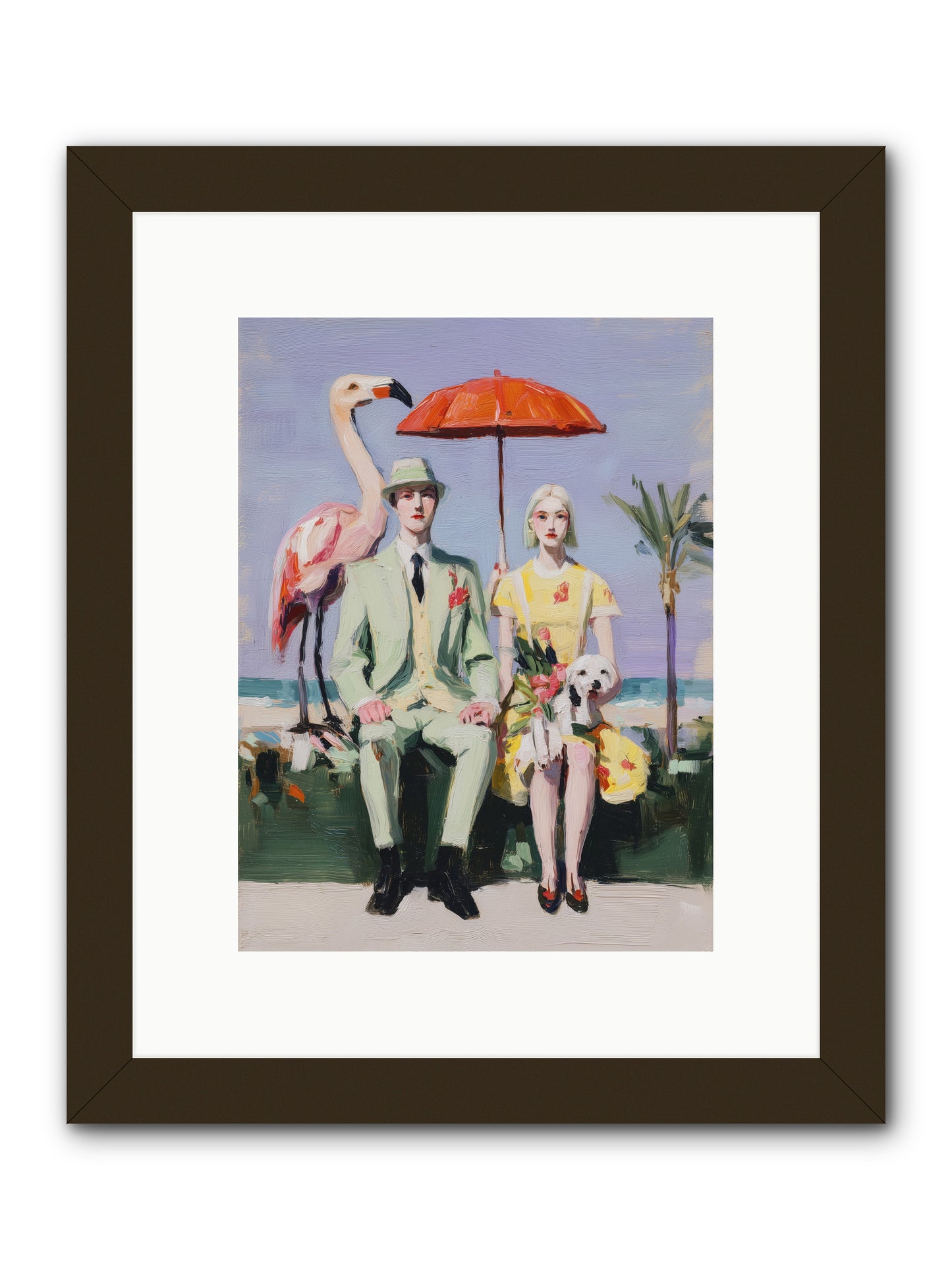 Dream State Doubt -- Framed Print - Black 9x12