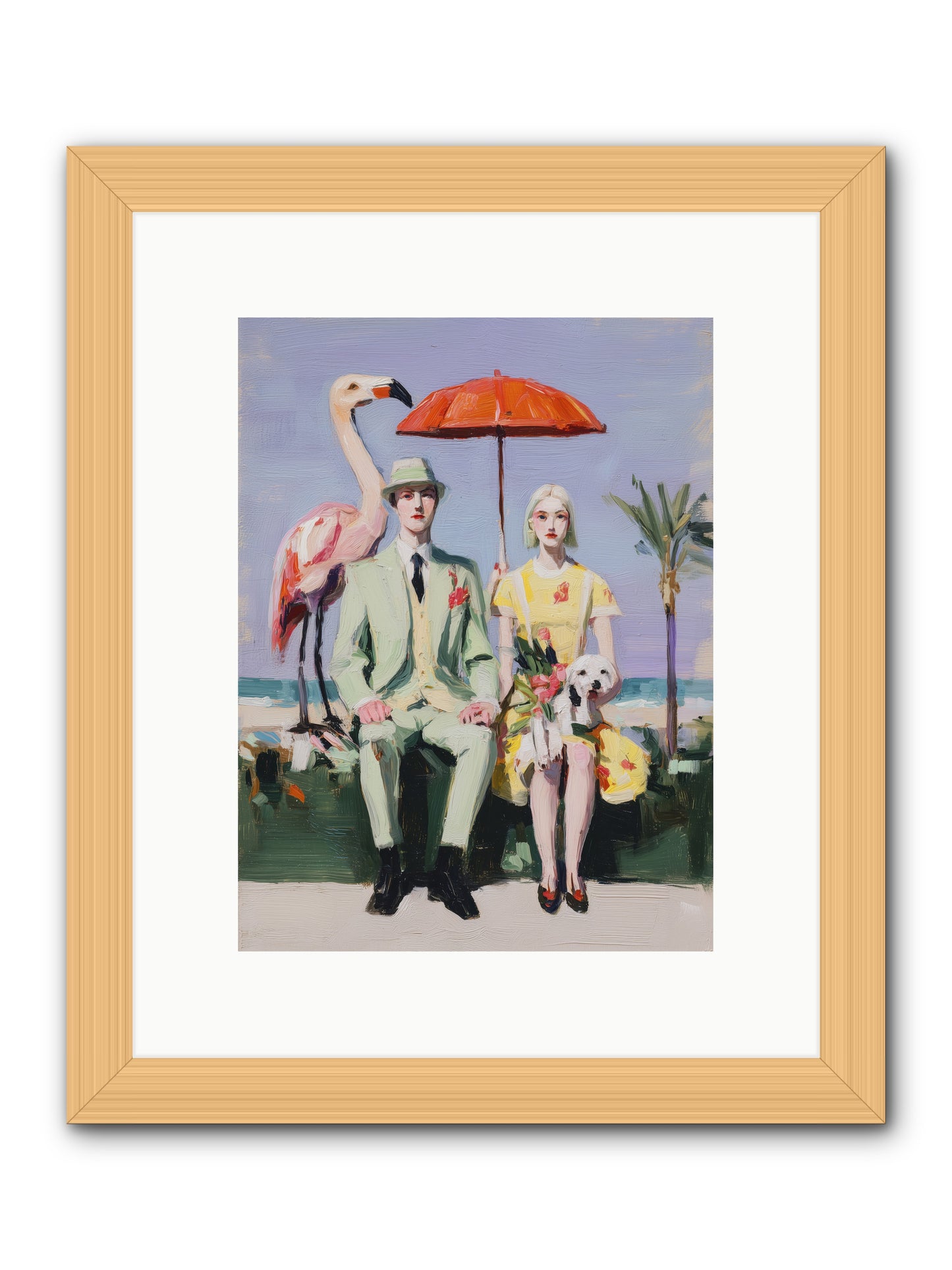 Dream State Doubt -- Framed Print - Natural 9x12