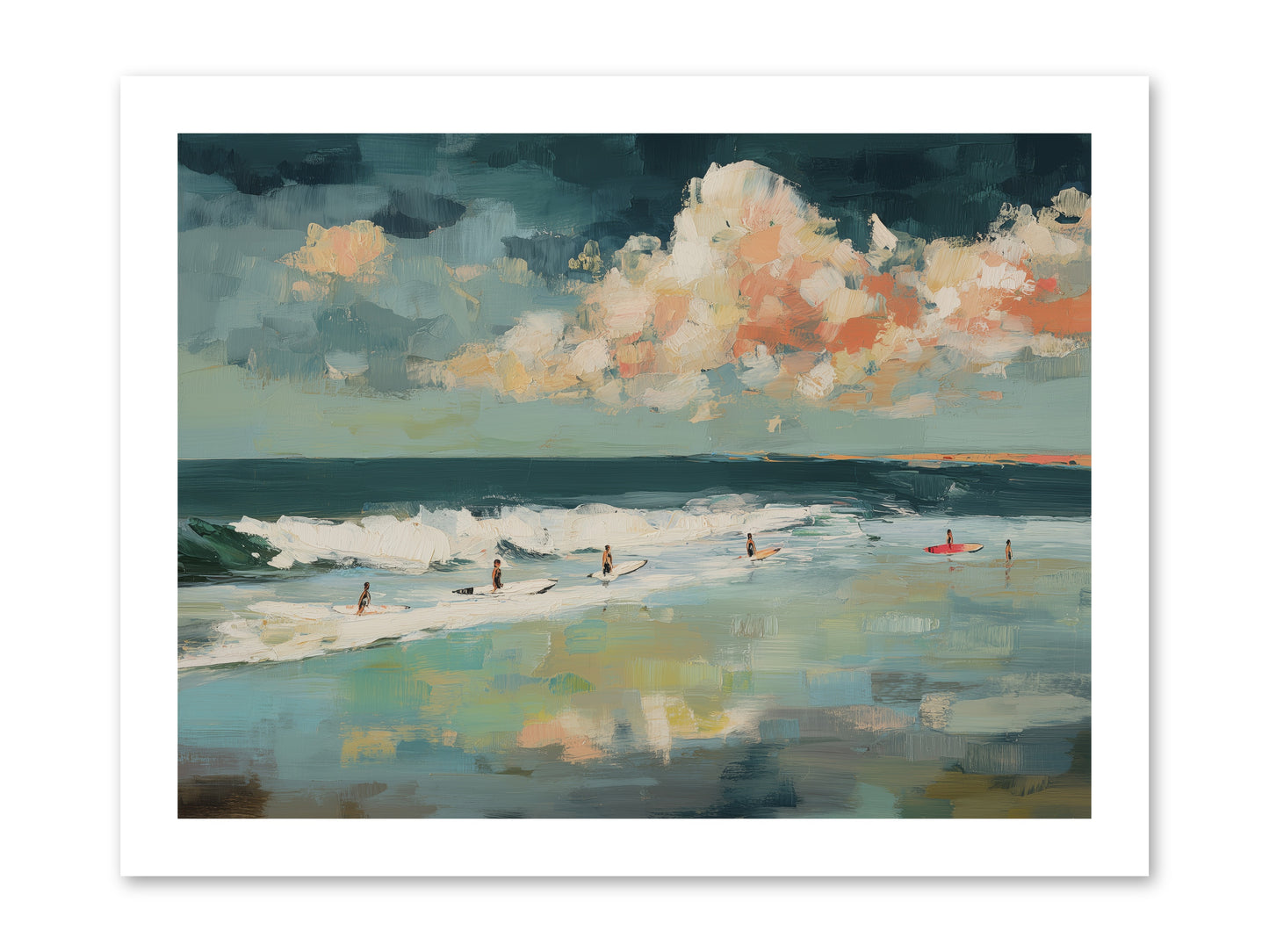 Dream State Surfing -- Paper Print 16x12