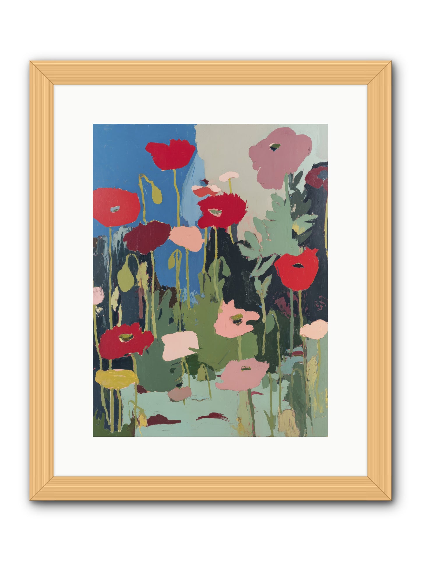 Dreamcatcher Veil -- Framed Print - Natural 12x16