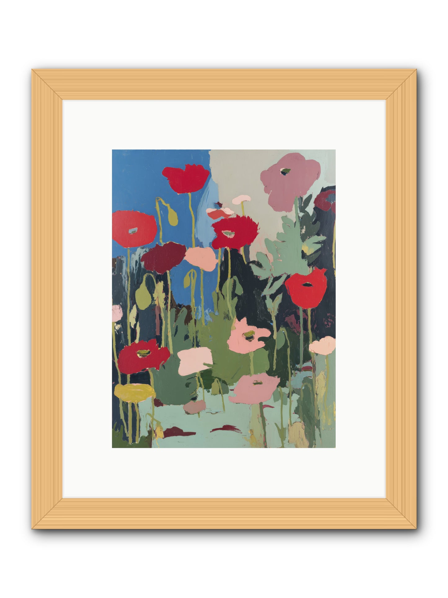 Dreamcatcher Veil -- Framed Print - Natural 9x12