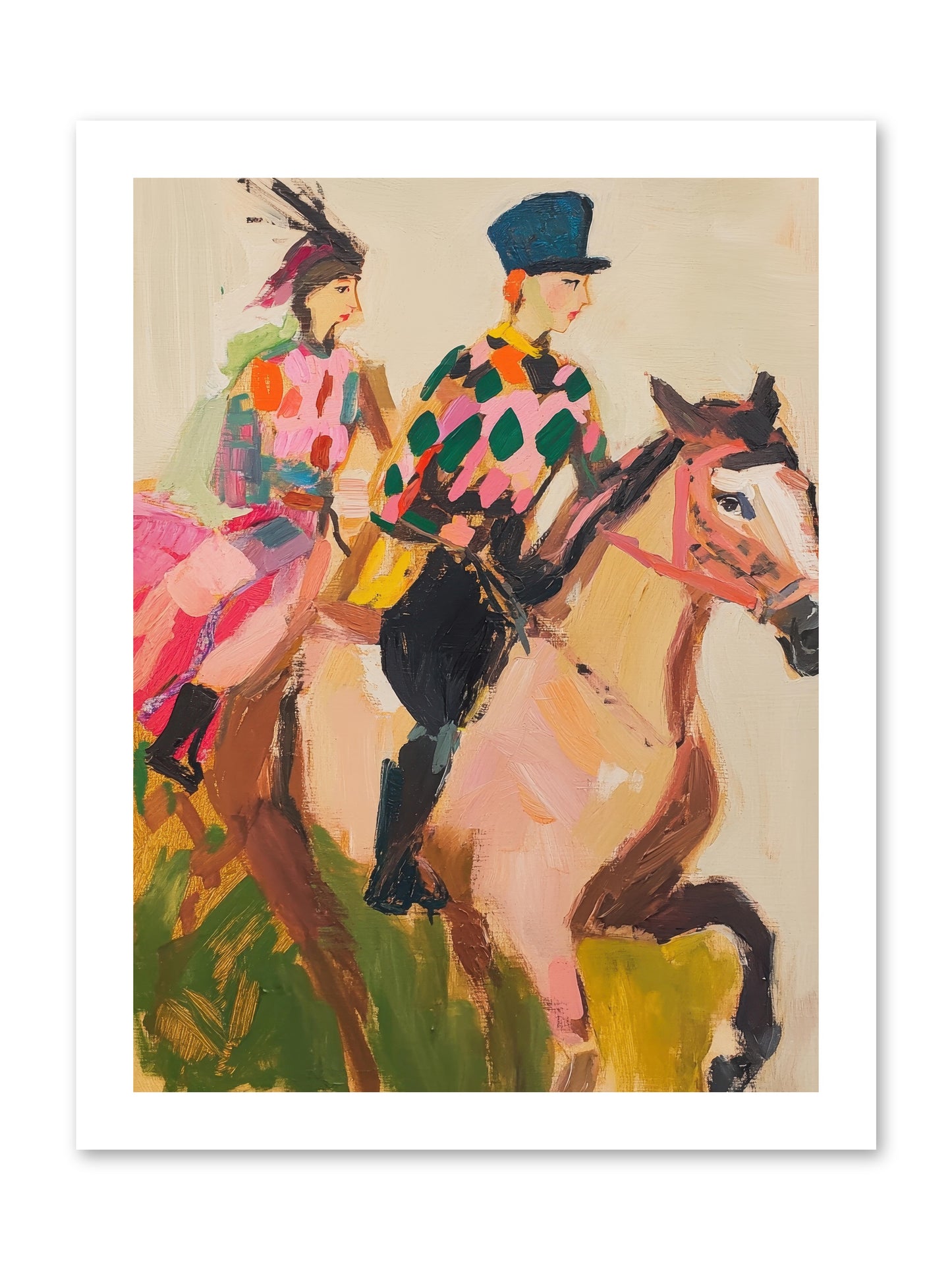 Dreamer's Canter No.1 -- Loose Canvas Print 12x16