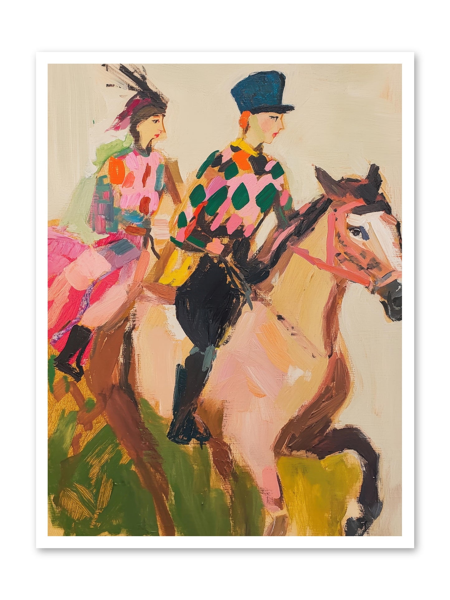 Dreamer's Canter No.1 -- Loose Canvas Print 30x40