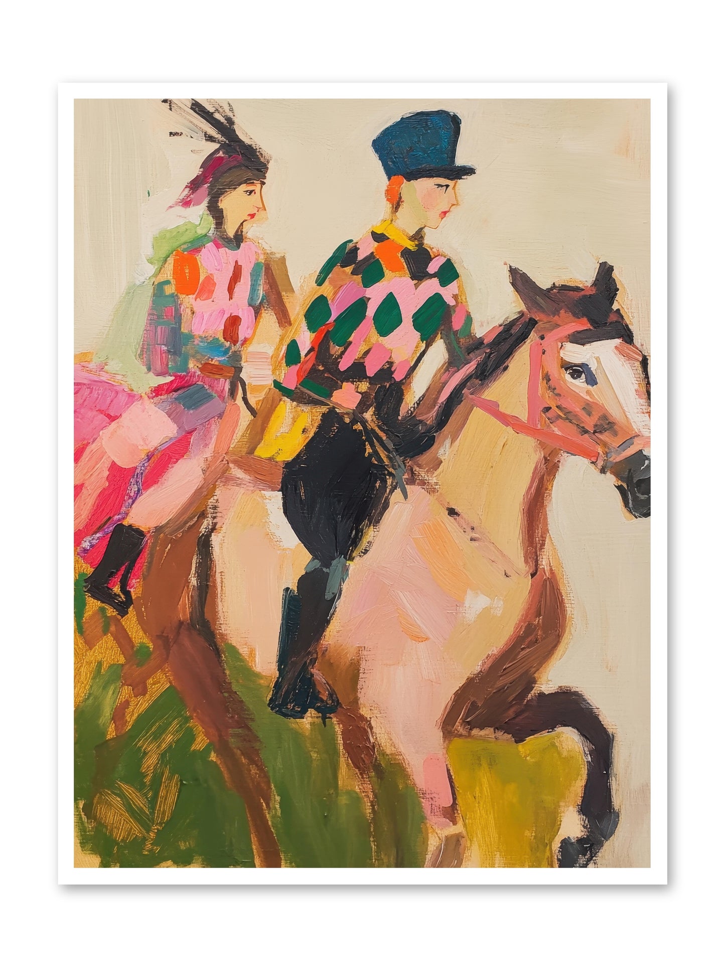 Dreamer's Canter No.1 -- Loose Canvas Print 36x48