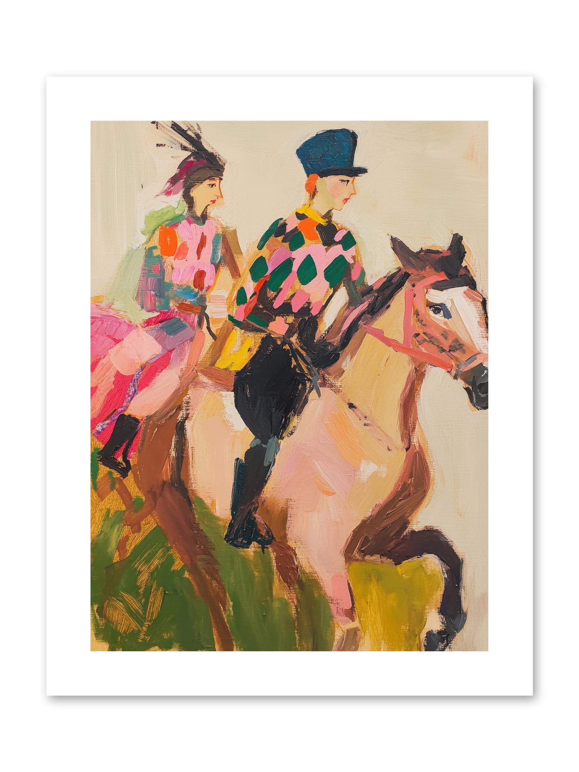 Dreamer's Canter No.1 -- Paper Print 9x12