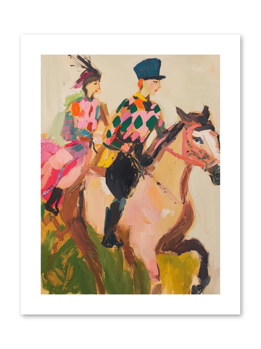 Dreamer's Canter No.1 -- Paper Print 9x12