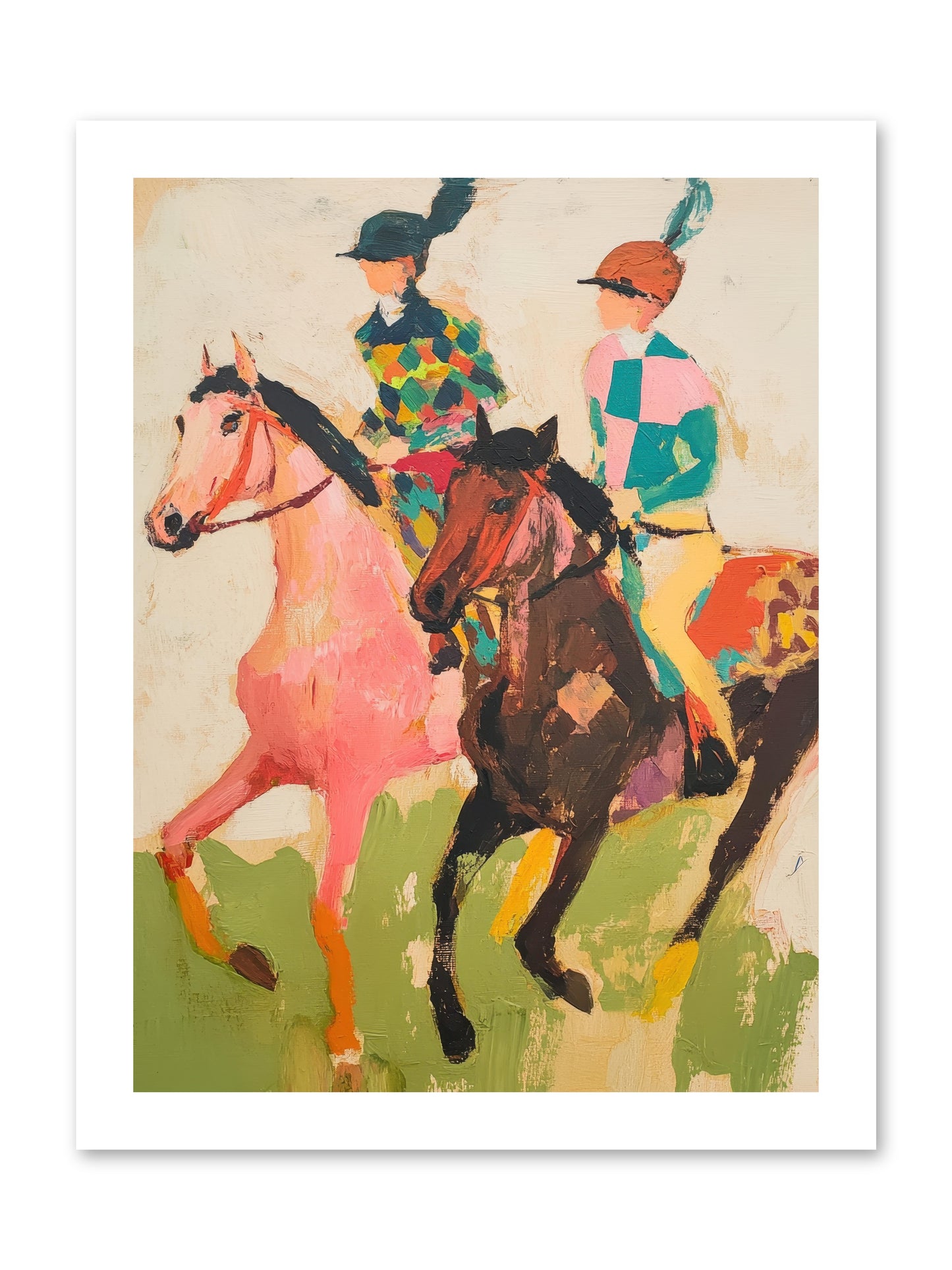 Dreamer's Canter No.2 -- Paper Print 12x16