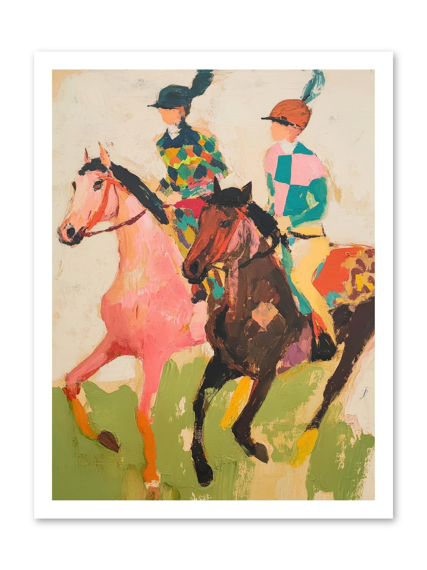 Dreamer's Canter No.2 -- Loose Canvas Print 18x24
