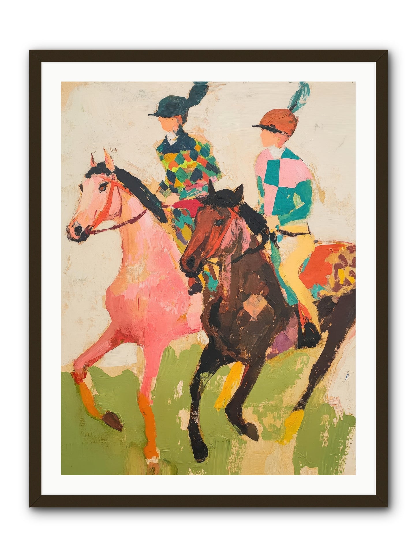 Dreamer's Canter No.2 -- Framed Print - Black 30x40