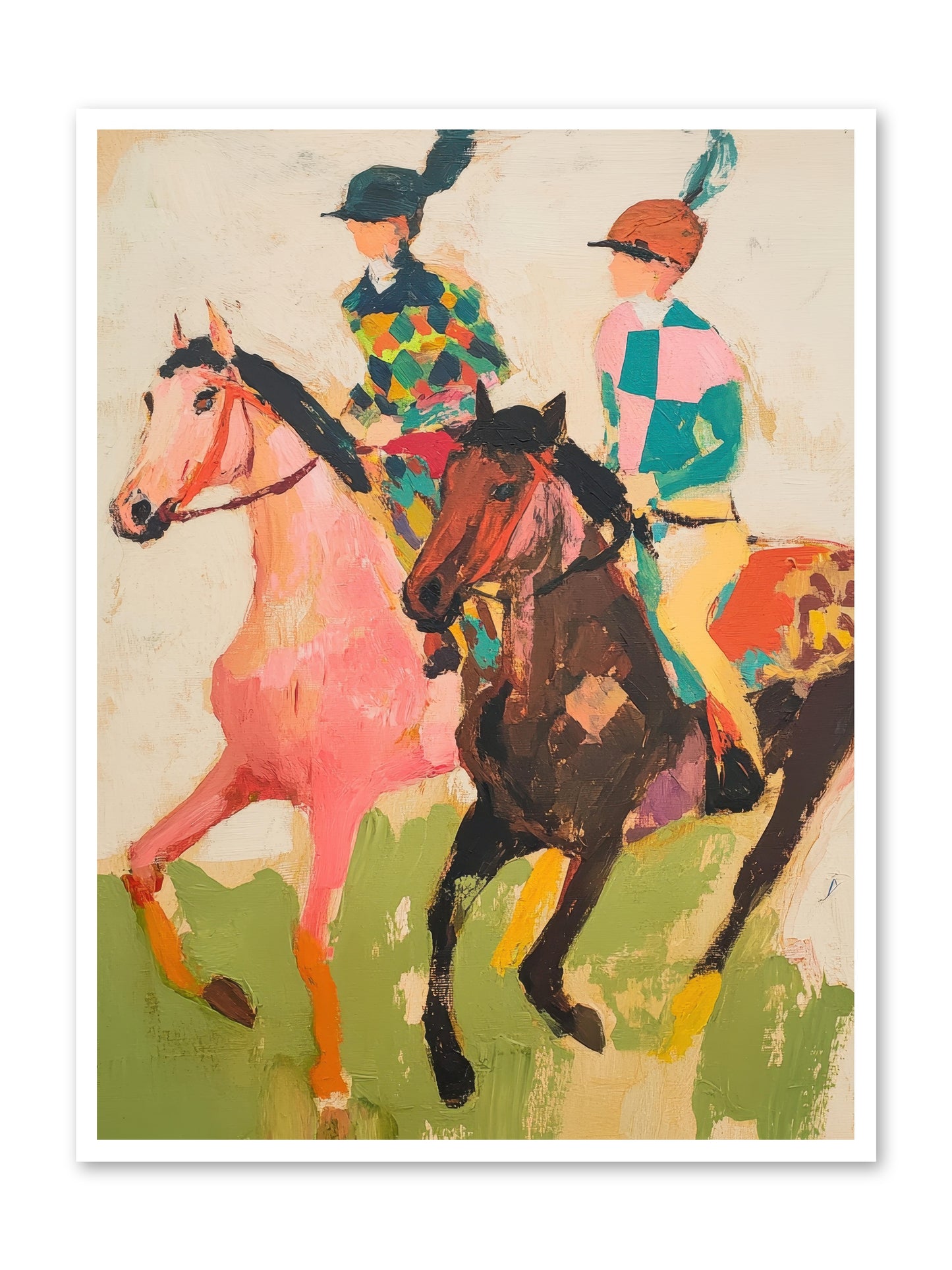 Dreamer's Canter No.2 -- Loose Canvas Print 36x48