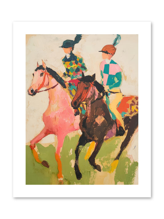 Dreamer's Canter No.2 -- Paper Print 9x12