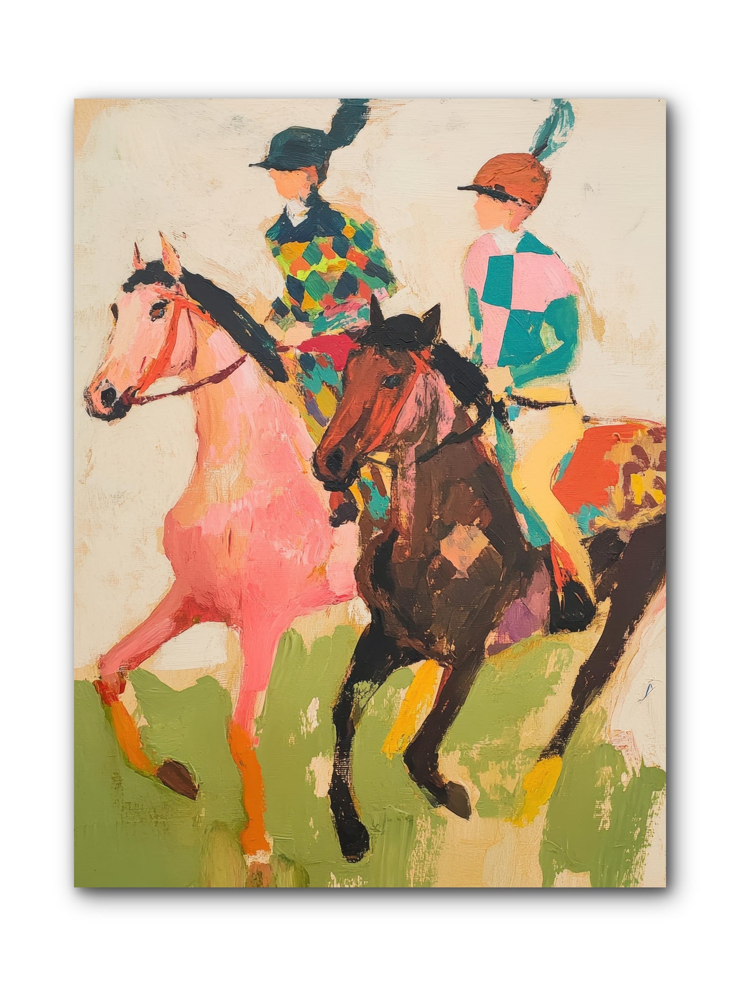 Dreamer's Canter No.2 -- Wrapped Canvas 9x12