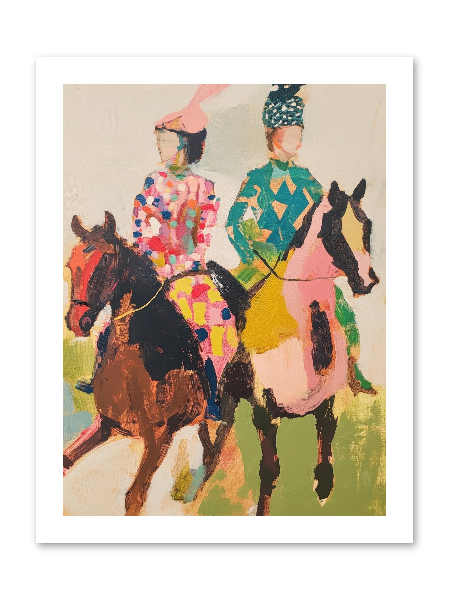 Dreamer's Canter No.3 -- Loose Canvas Print 12x16