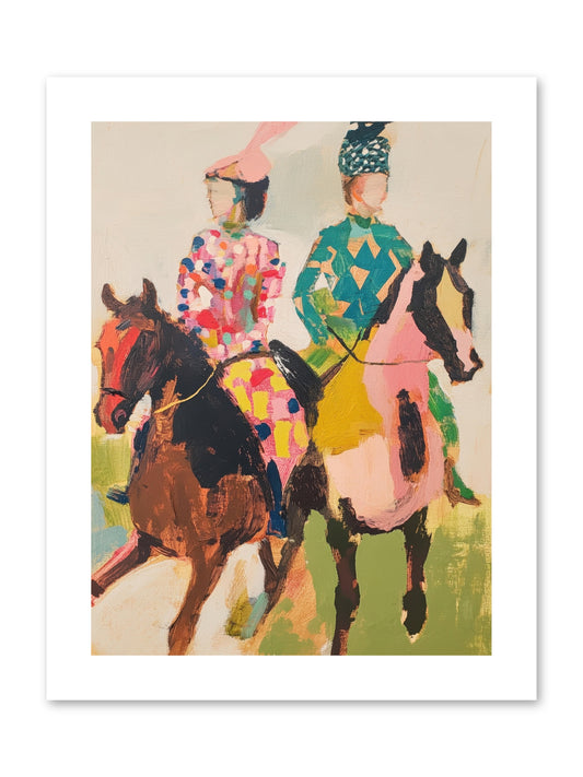 Dreamer's Canter No.3 -- Paper Print 9x12