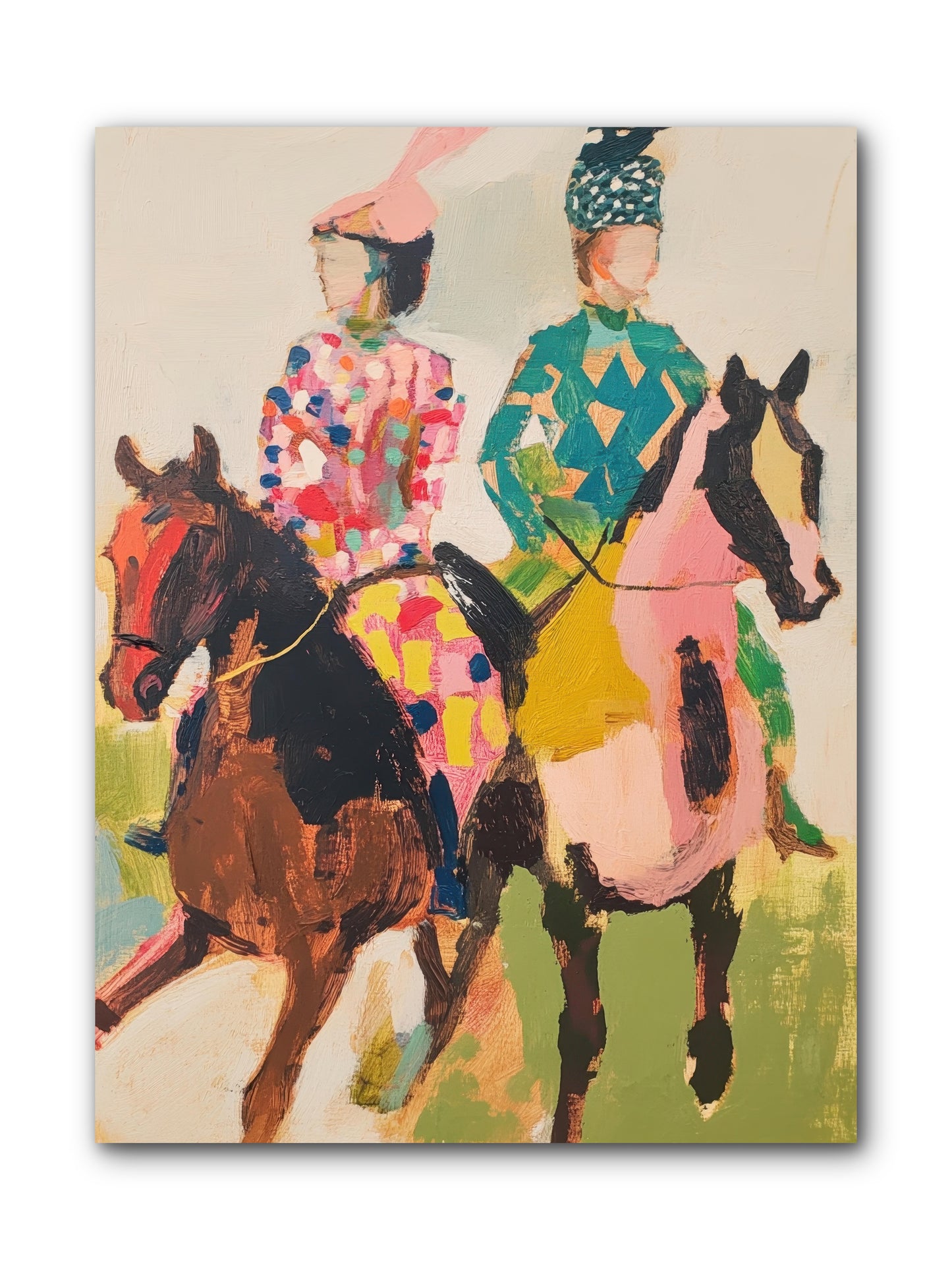 Dreamer's Canter No.3 -- Wrapped Canvas 9x12