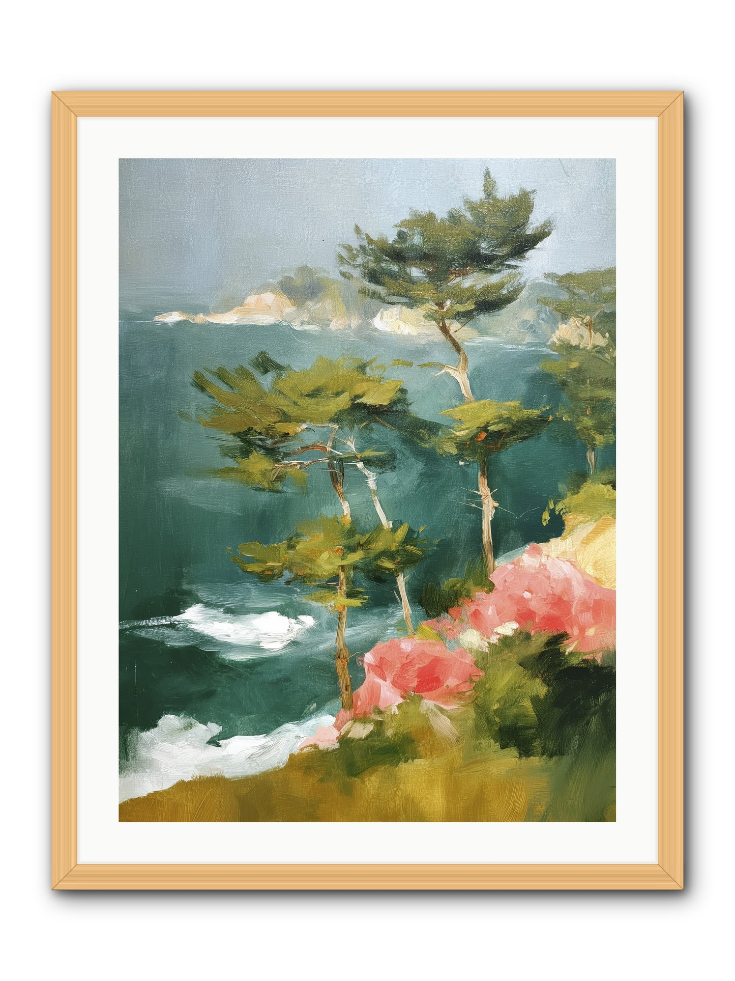 Dreaming Air -- Framed Print - Natural 24x32