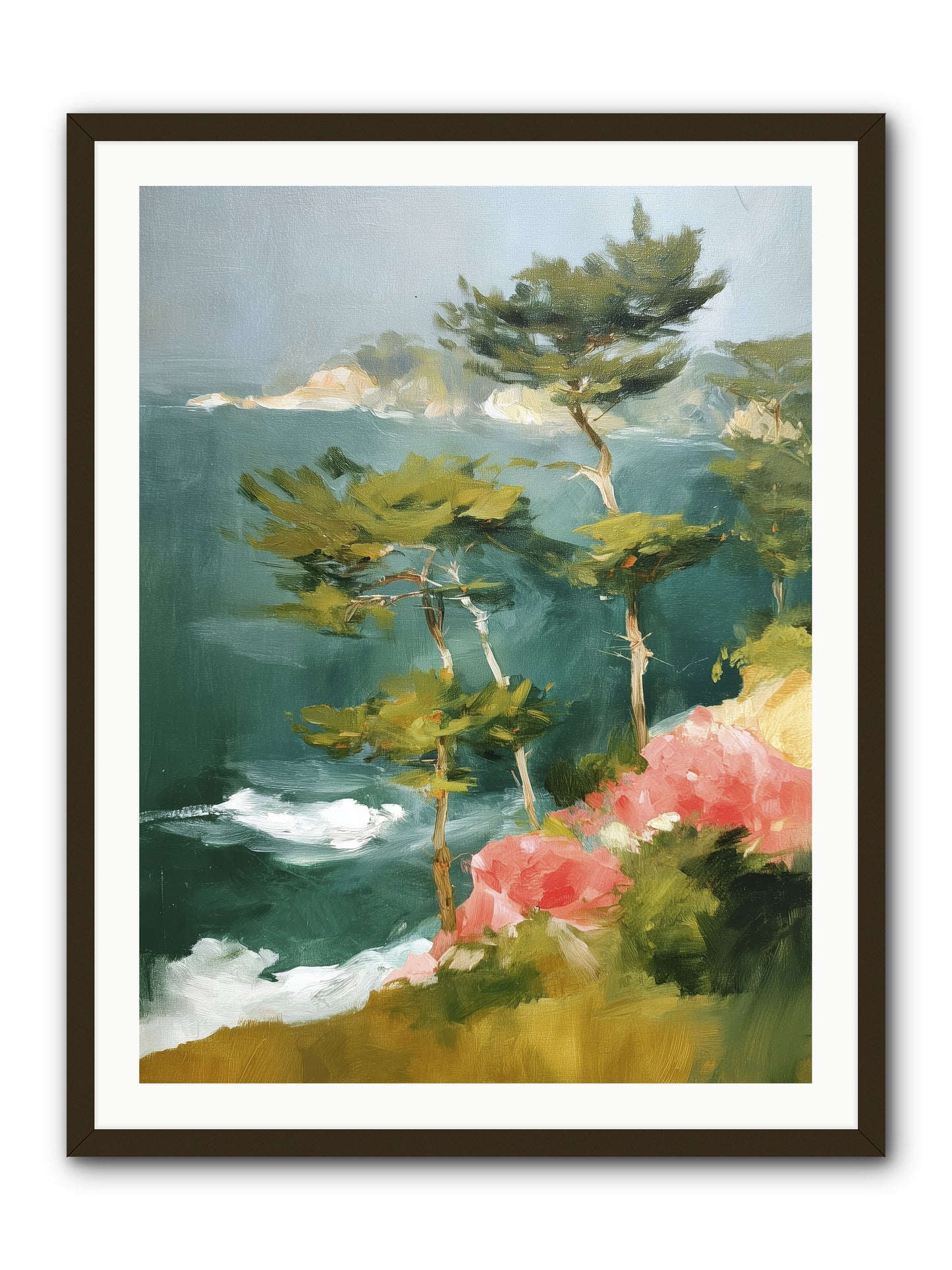 Dreaming Air -- Framed Print - Black 30x40