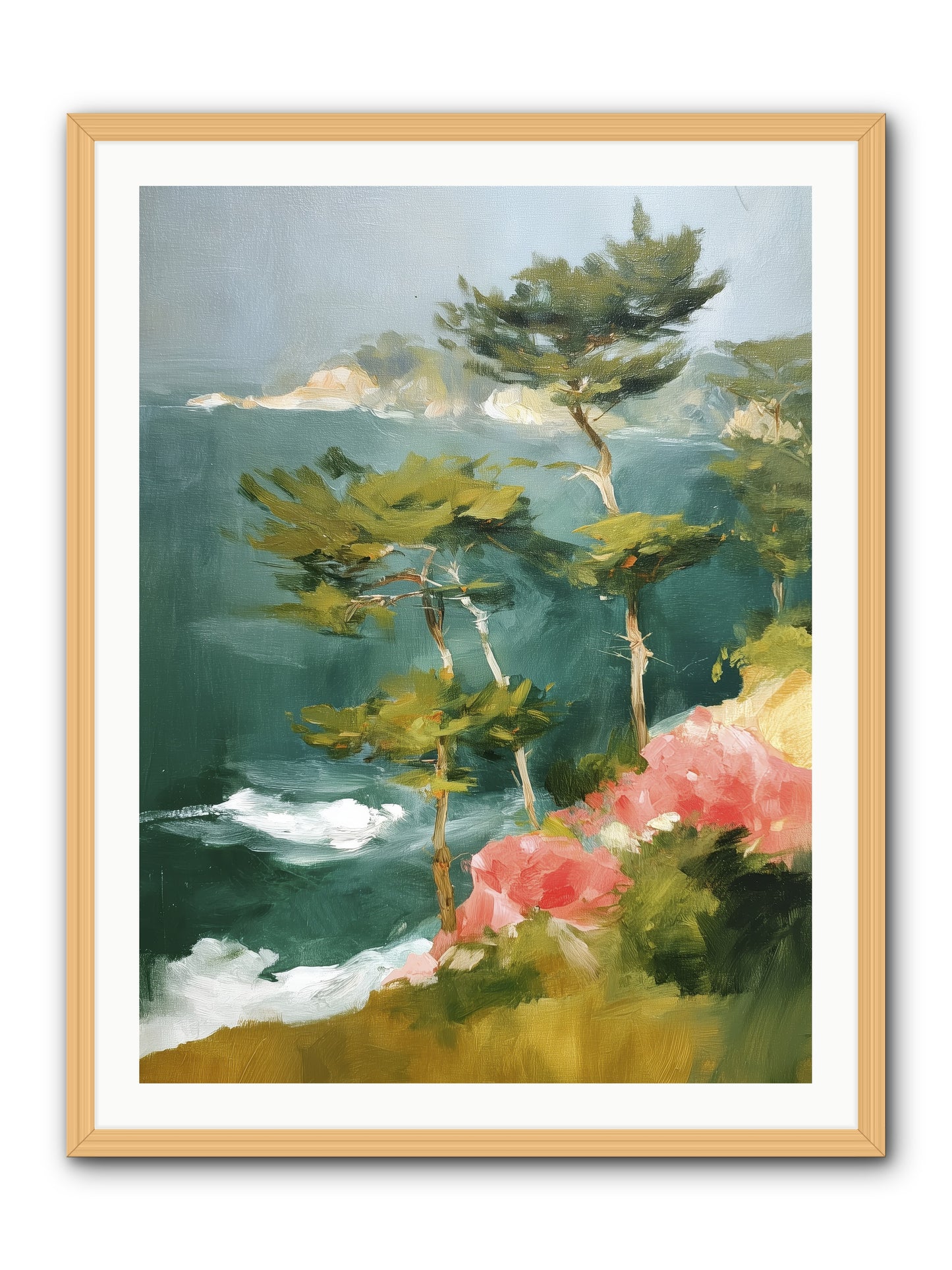 Dreaming Air -- Framed Print - Natural 30x40