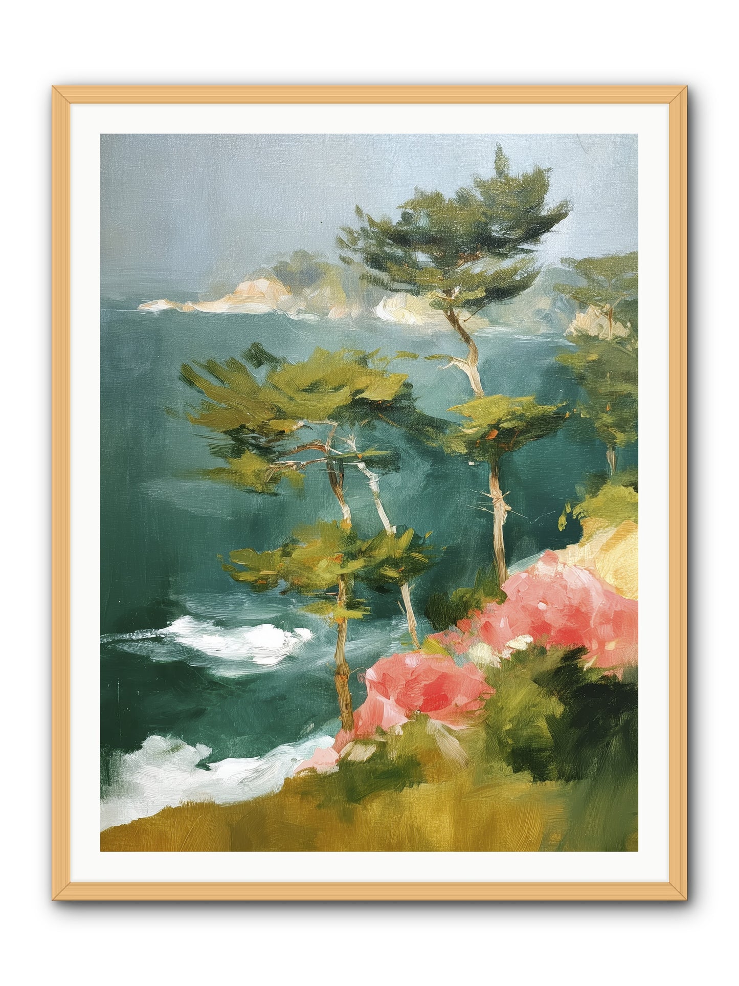 Dreaming Air -- Framed Print - Natural 36x48