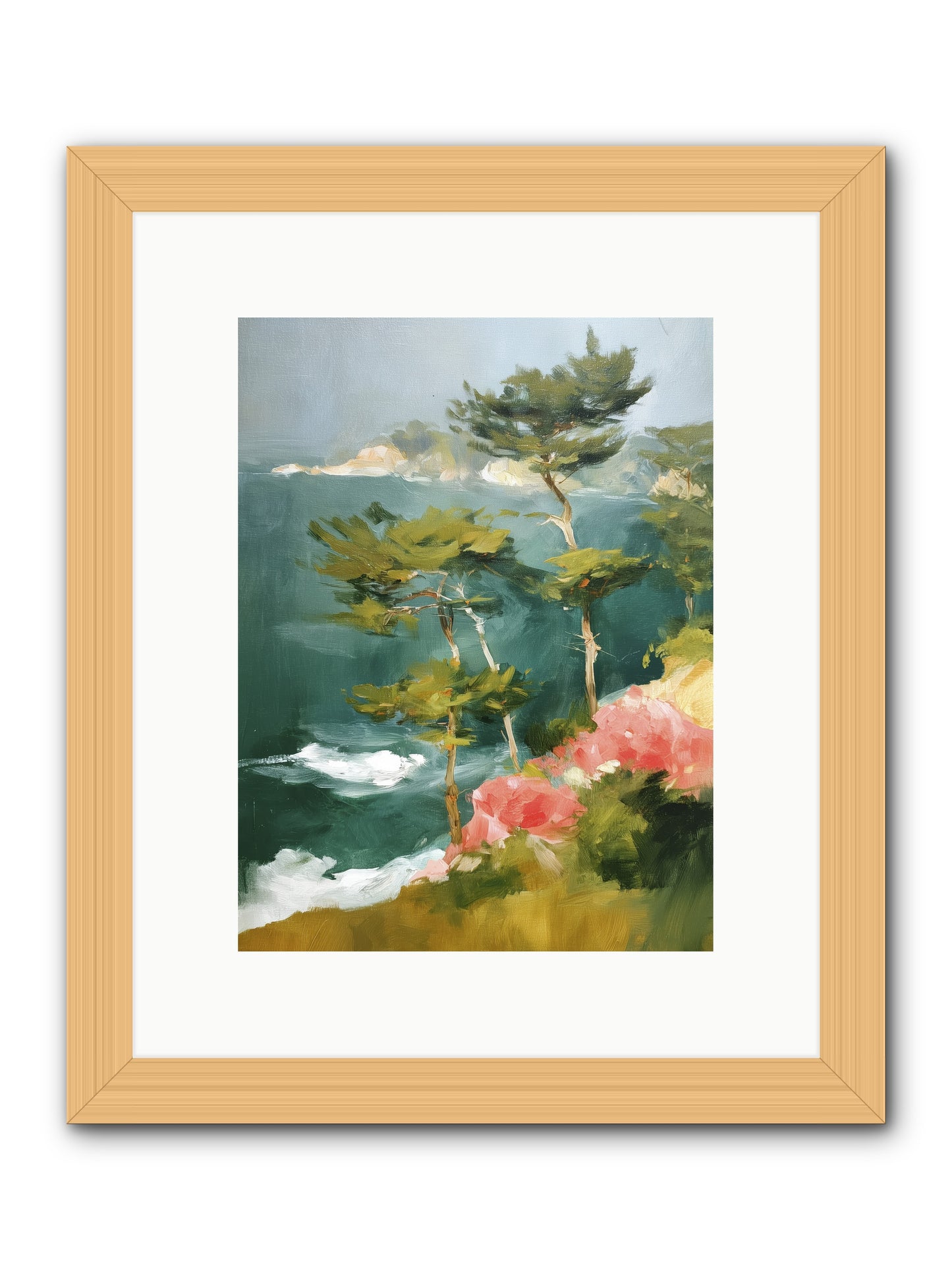 Dreaming Air -- Framed Print - Natural 9x12