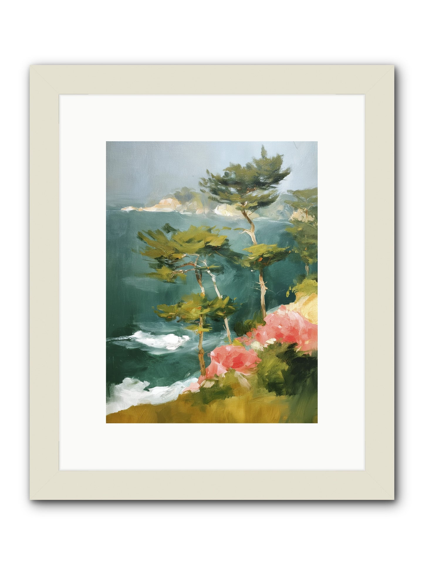 Dreaming Air -- Framed Print - White 9x12