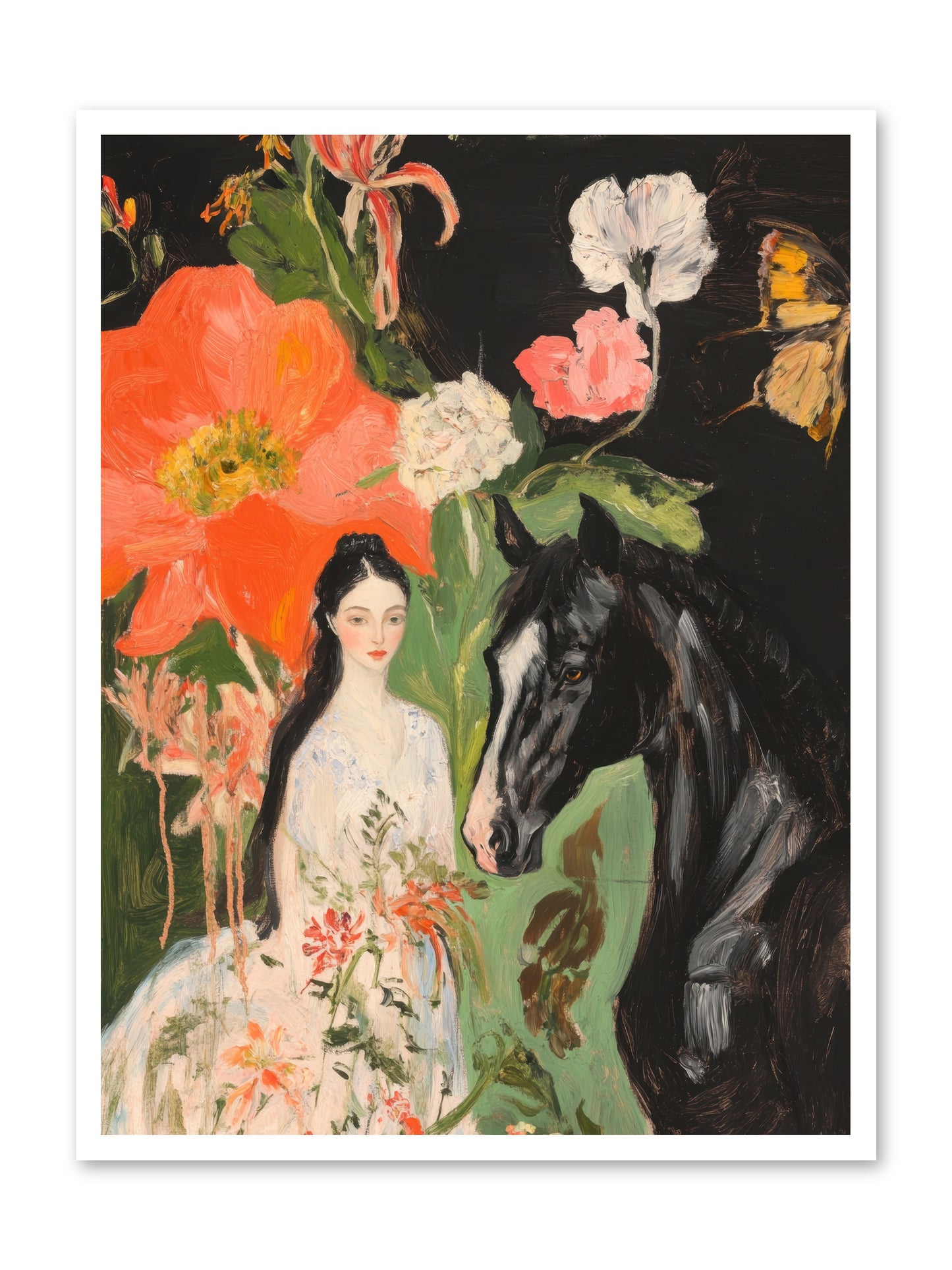 Dreamland Steed -- Loose Canvas Print 30x40