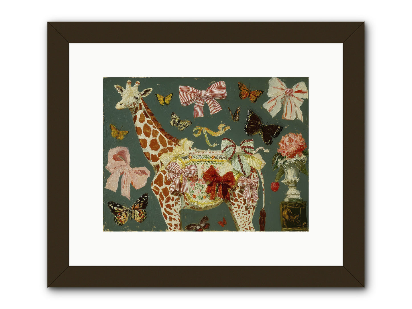 Dreamlands -- Framed Print - Black 12x9