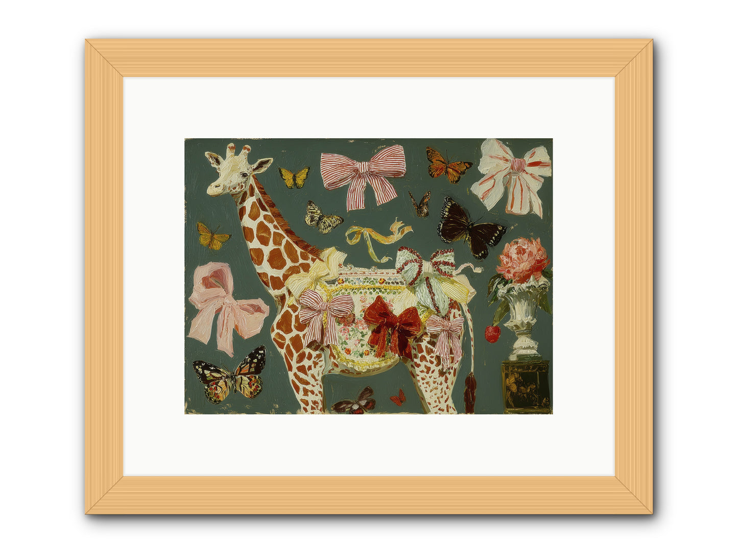 Dreamlands -- Framed Print - Natural 12x9