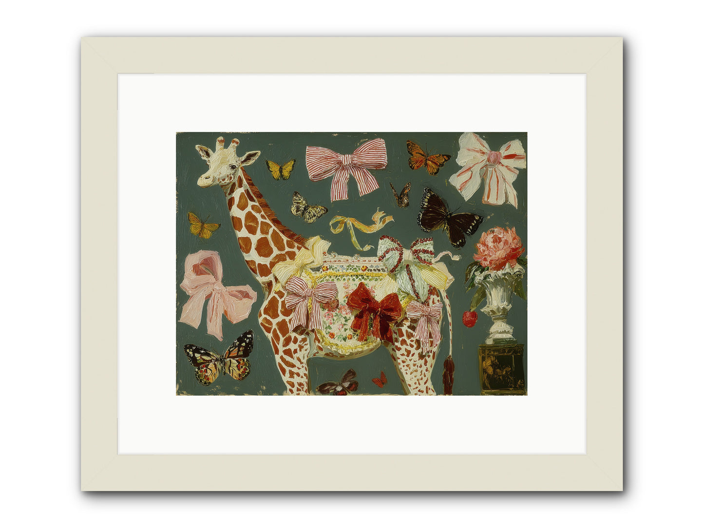 Dreamlands -- Framed Print - White 12x9