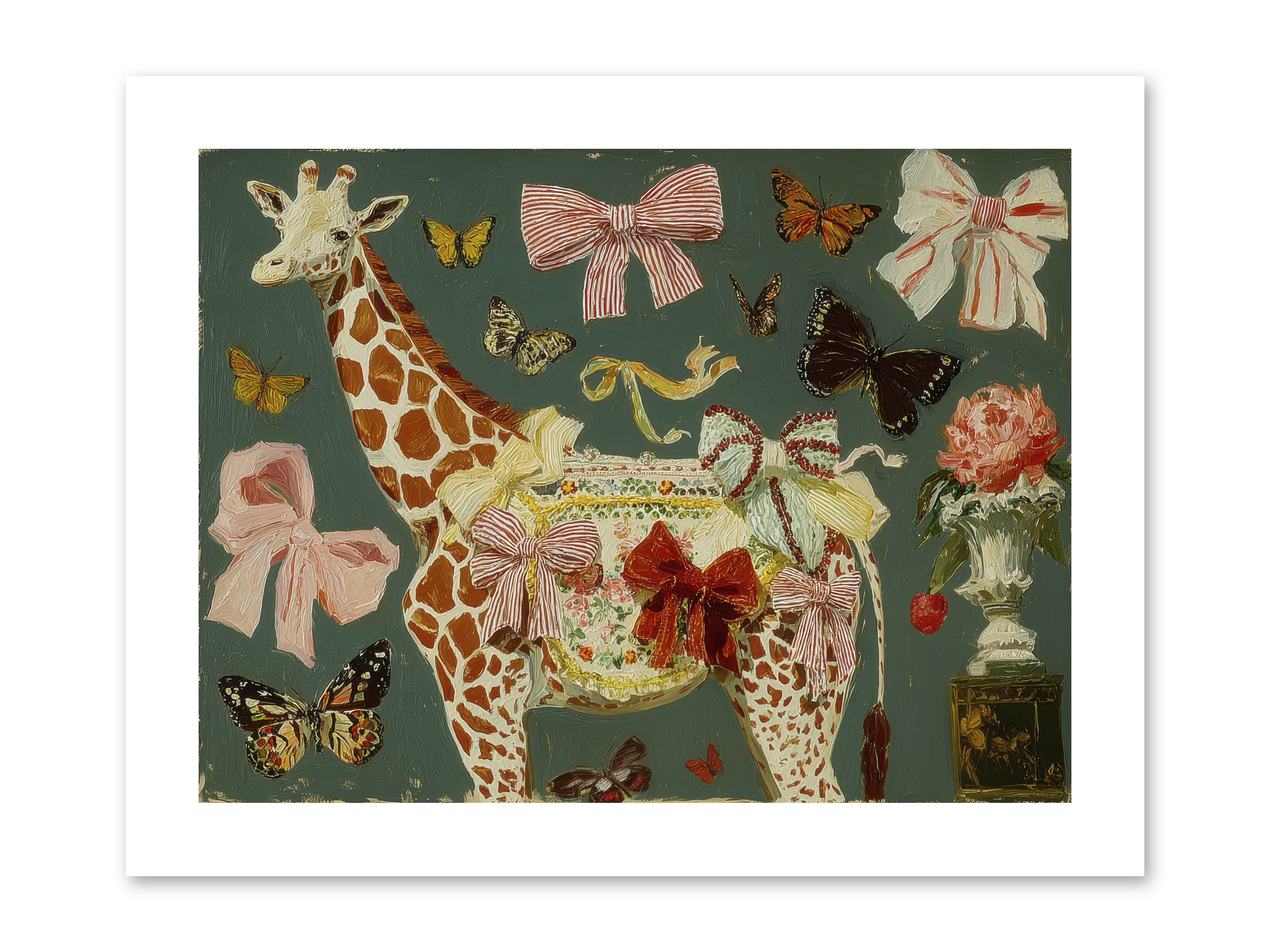 Dreamlands Giraffe Art Print by Tracy Porter | Whimsical – Porter Art Guild
