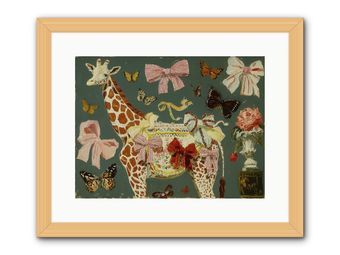 Dreamlands -- Framed Print - Natural 16x12