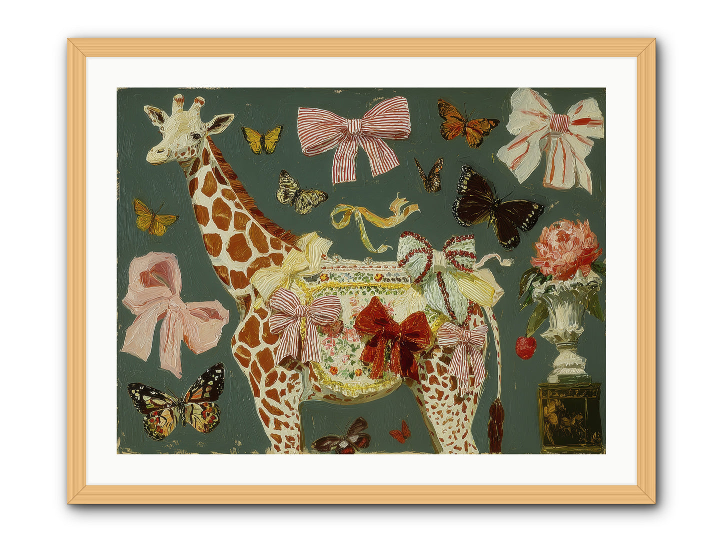 Dreamlands -- Framed Print - Natural 32x24