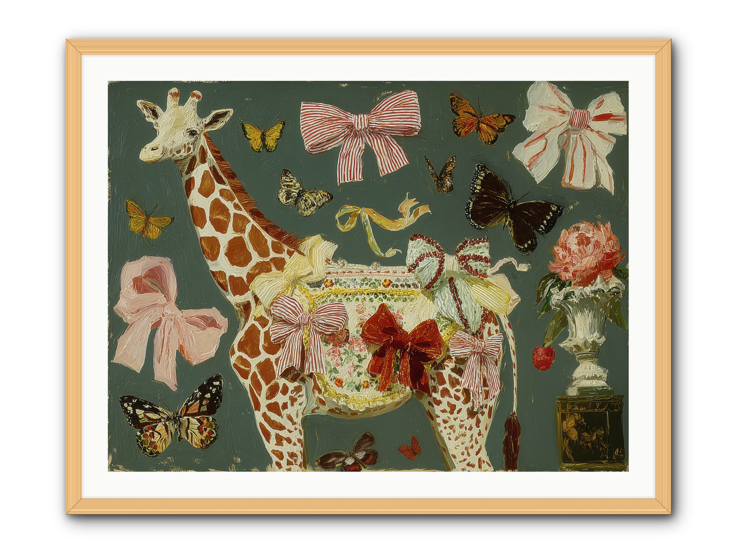 Dreamlands -- Framed Print - Natural 40x30
