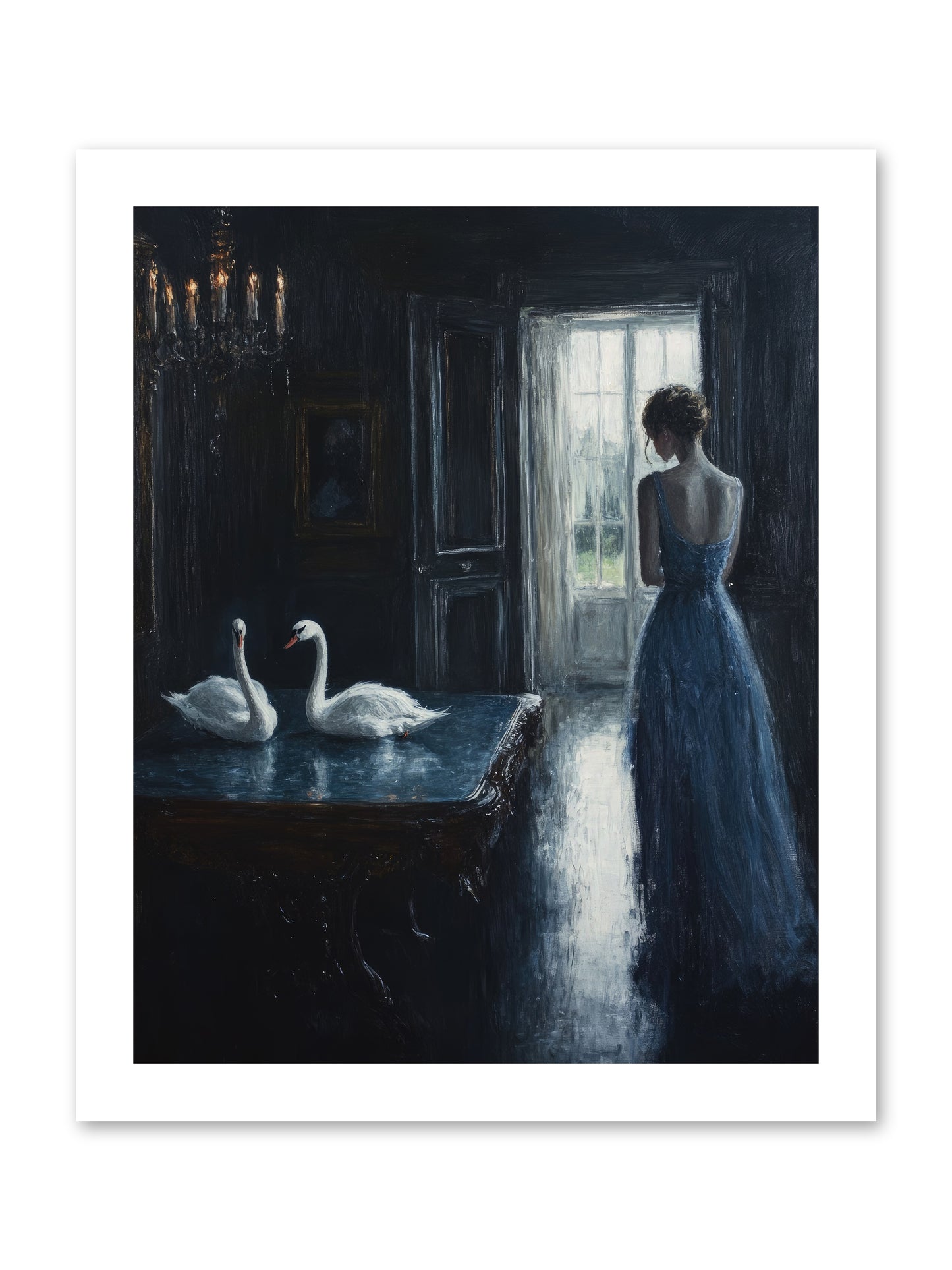 Dreams Beyond Time -- Loose Canvas Print 12x15