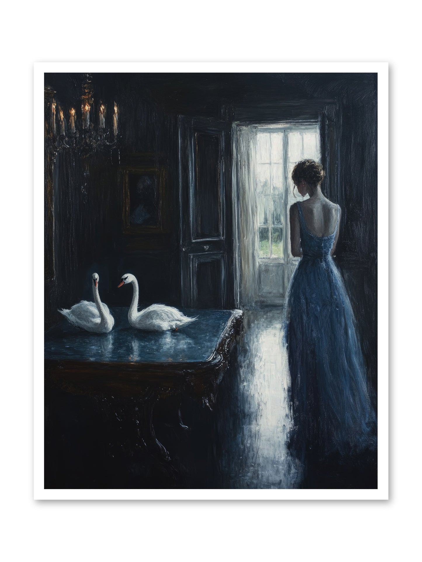 Dreams Beyond Time -- Loose Canvas Print 32x40