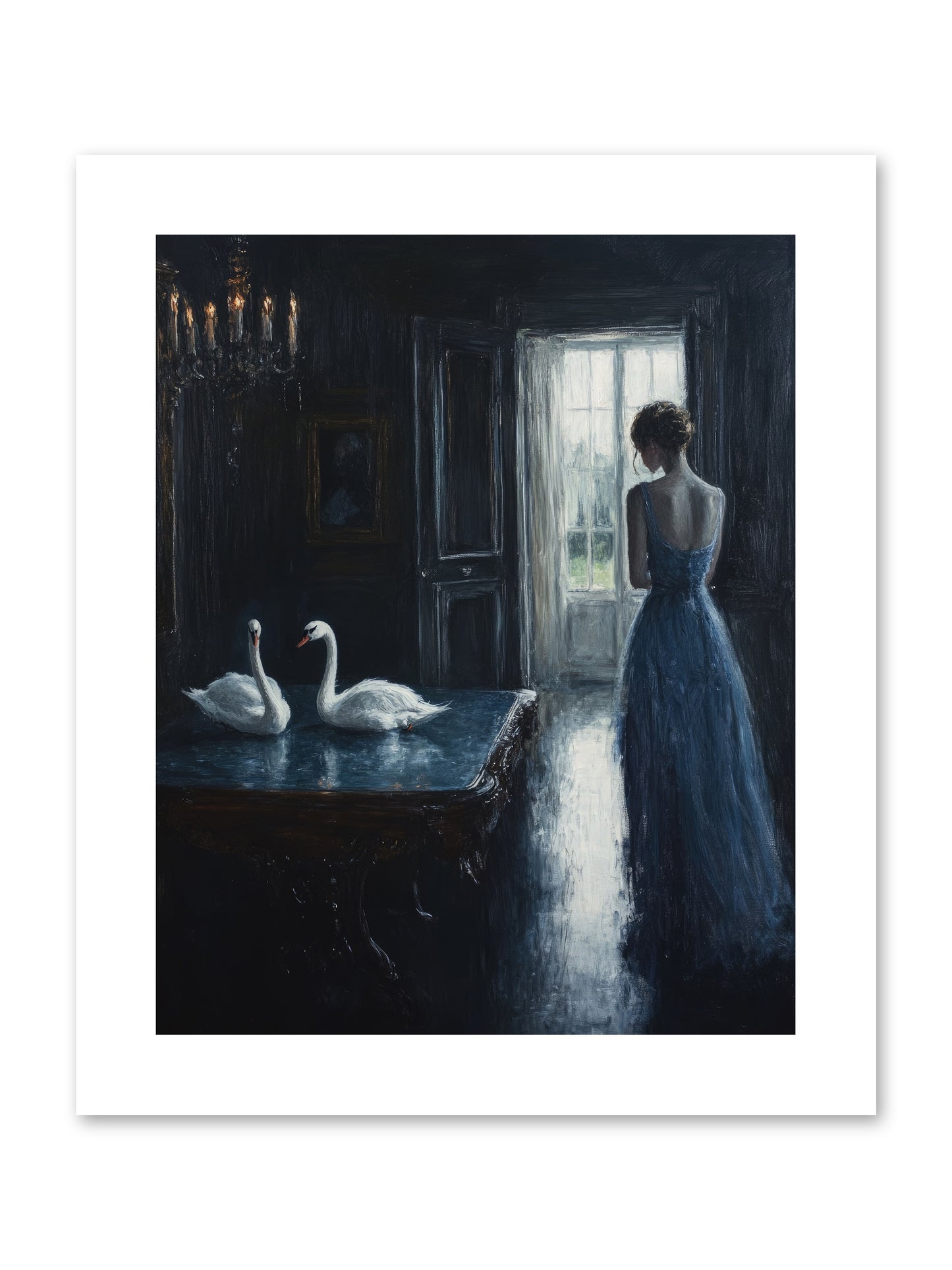 Dreams Beyond Time -- Loose Canvas Print 8x10