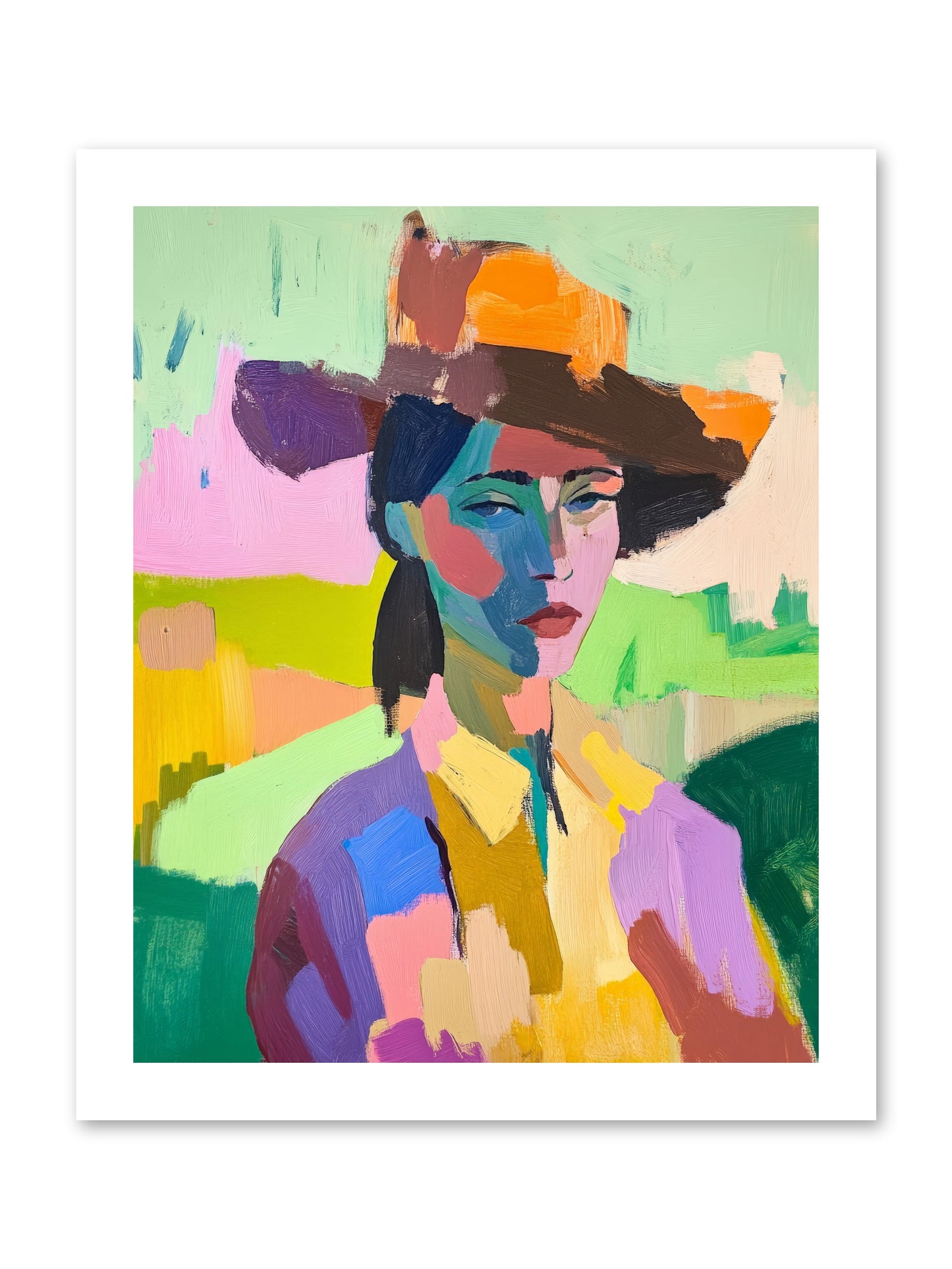 Dreams In Desert Rose -- Loose Canvas Print 12x15