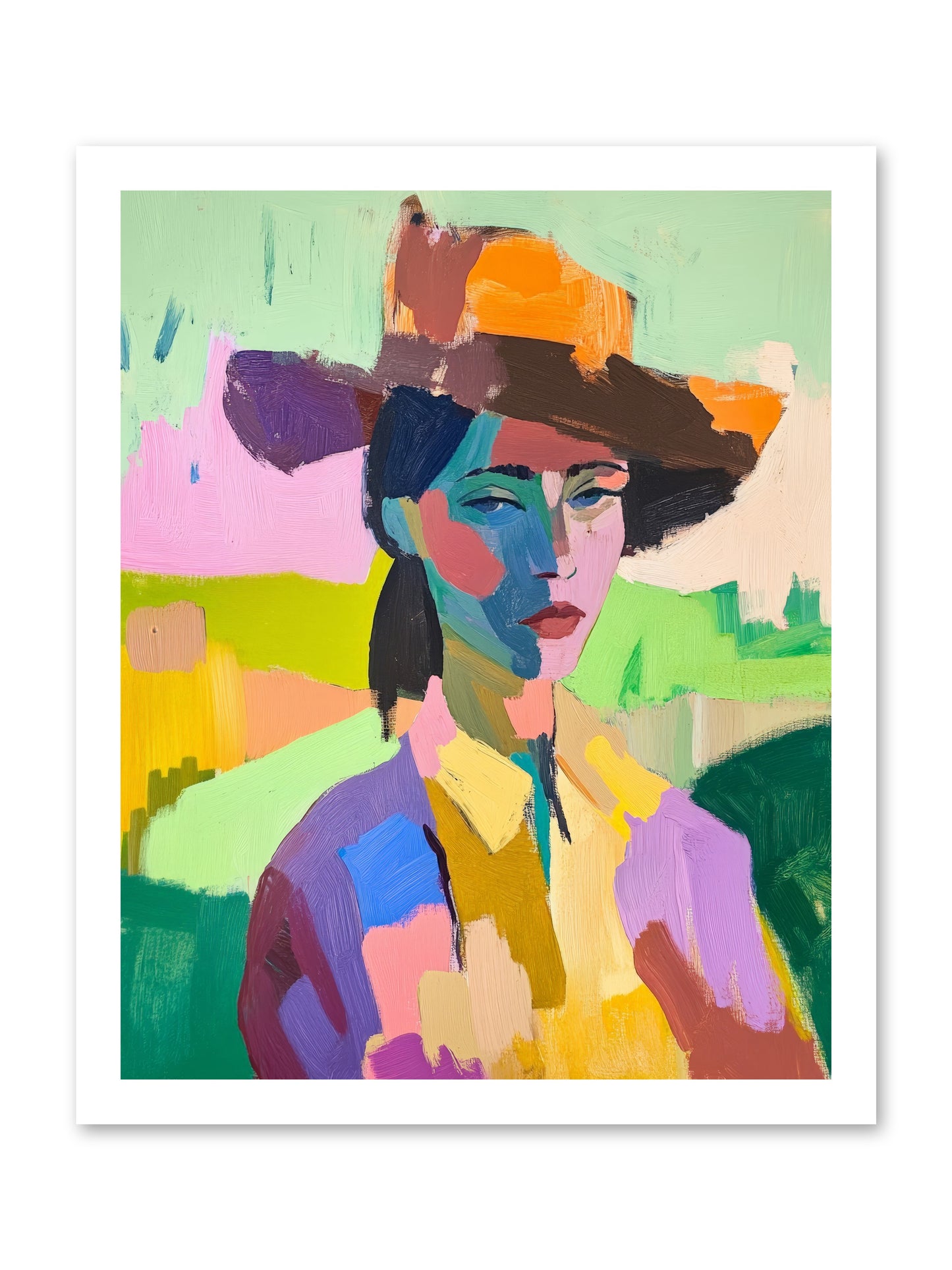 Dreams In Desert Rose -- Paper Print 16x20