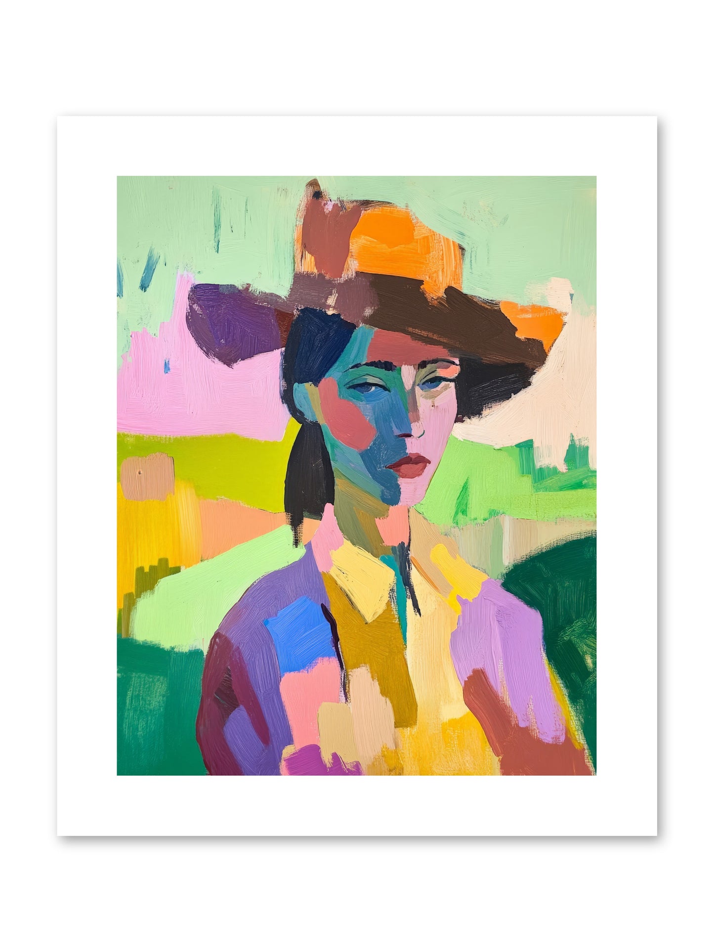 Dreams In Desert Rose -- Paper Print 8x10