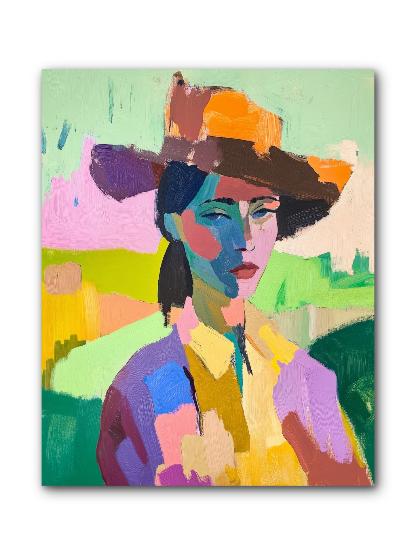 Dreams In Desert Rose -- Wrapped Canvas 8x10
