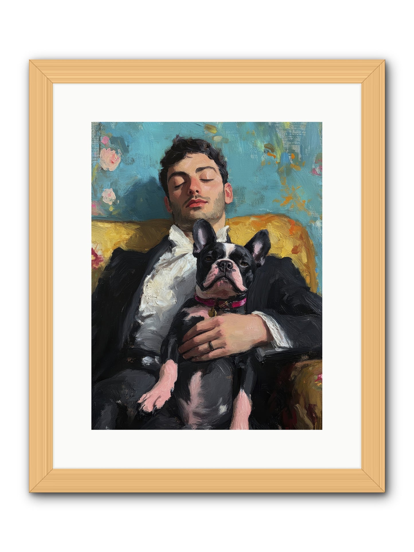 Dreams Side by Side -- Framed Print - Natural 12x16