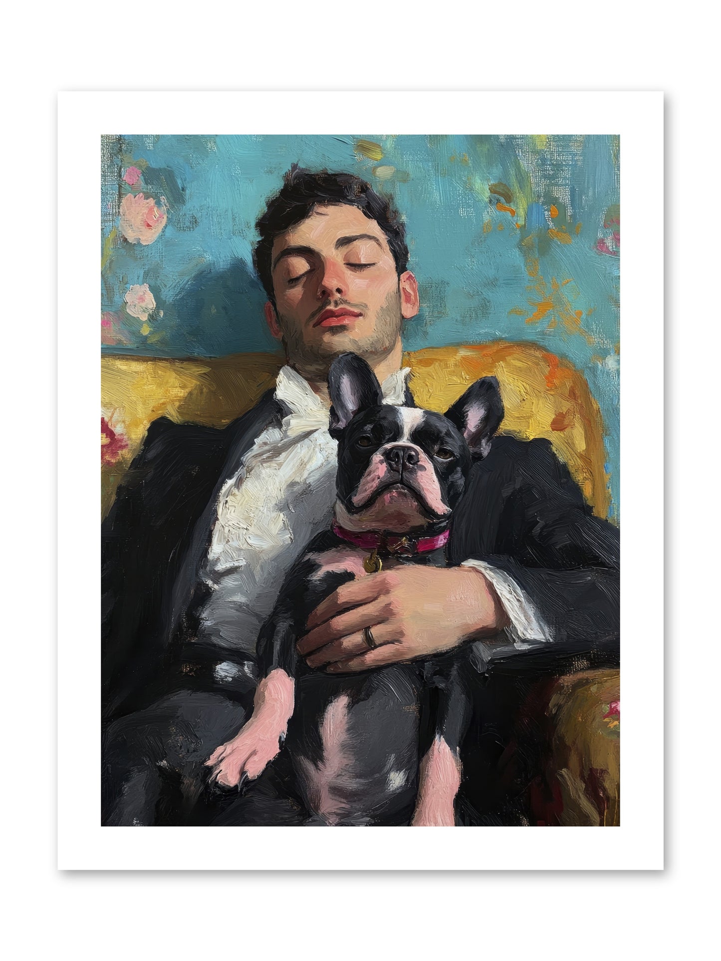 Dreams Side by Side -- Loose Canvas Print 12x16