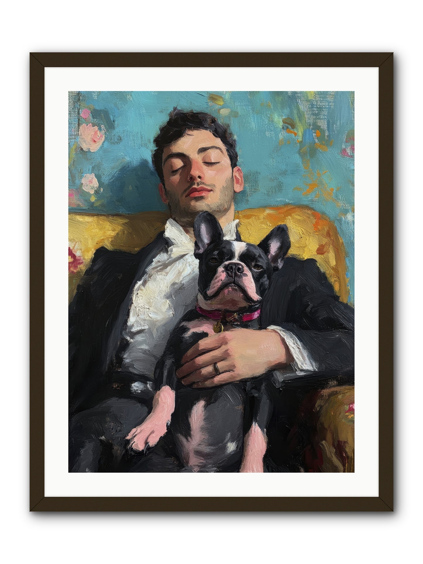 Dreams Side by Side -- Framed Print - Black 24x32