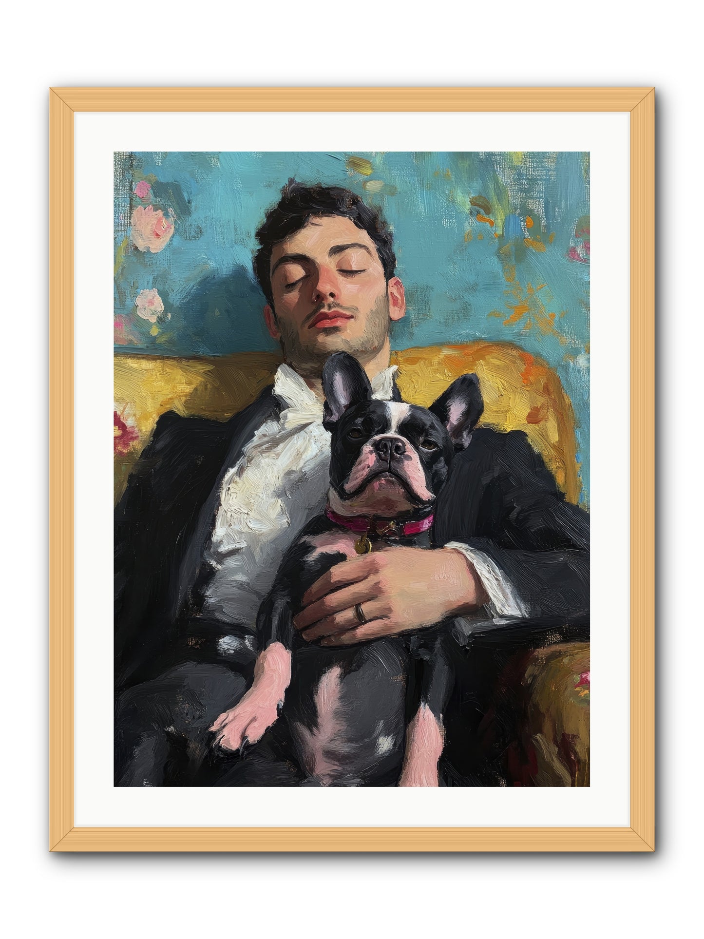 Dreams Side by Side -- Framed Print - Natural 24x32
