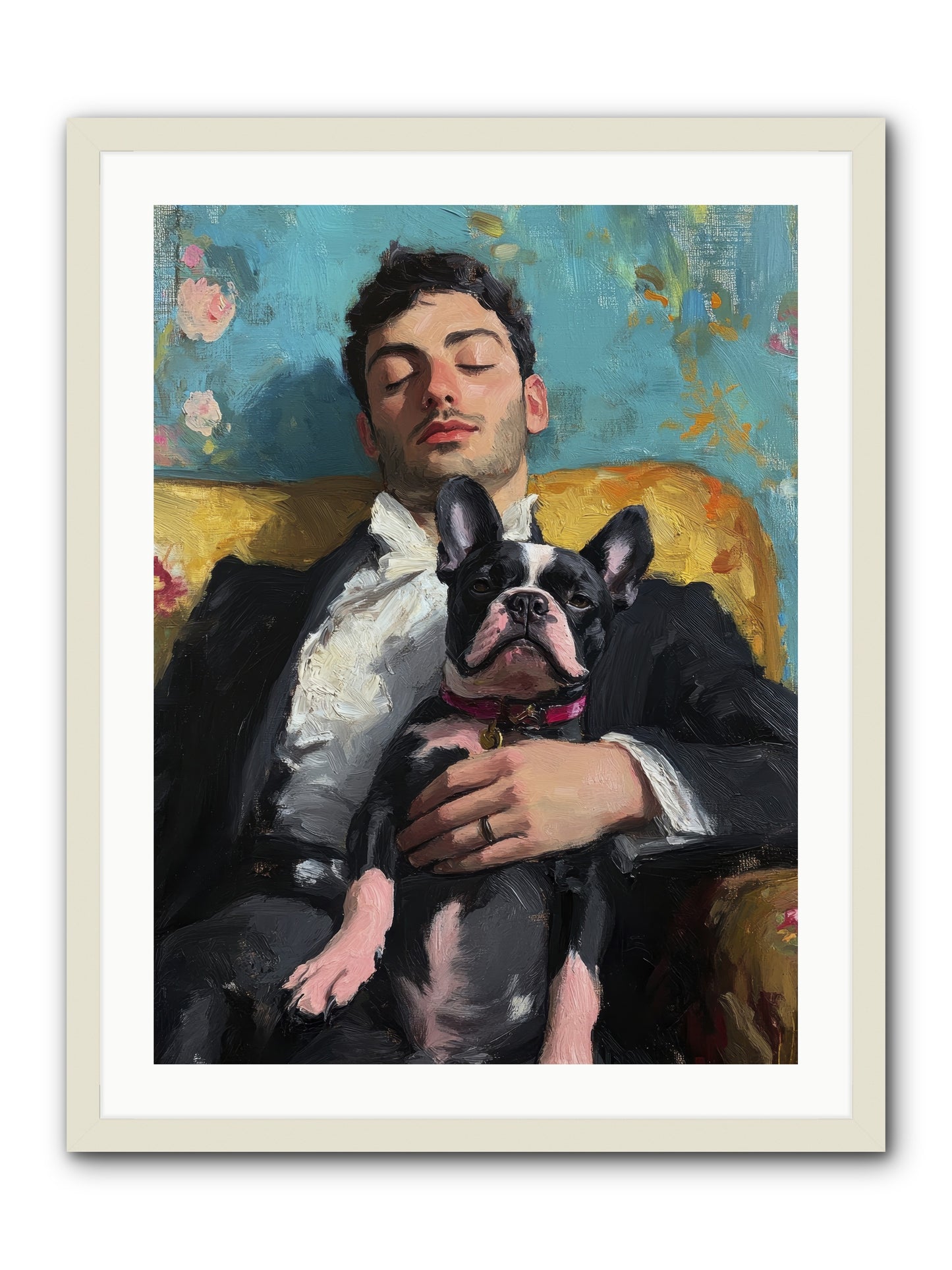 Dreams Side by Side -- Framed Print - White 24x32