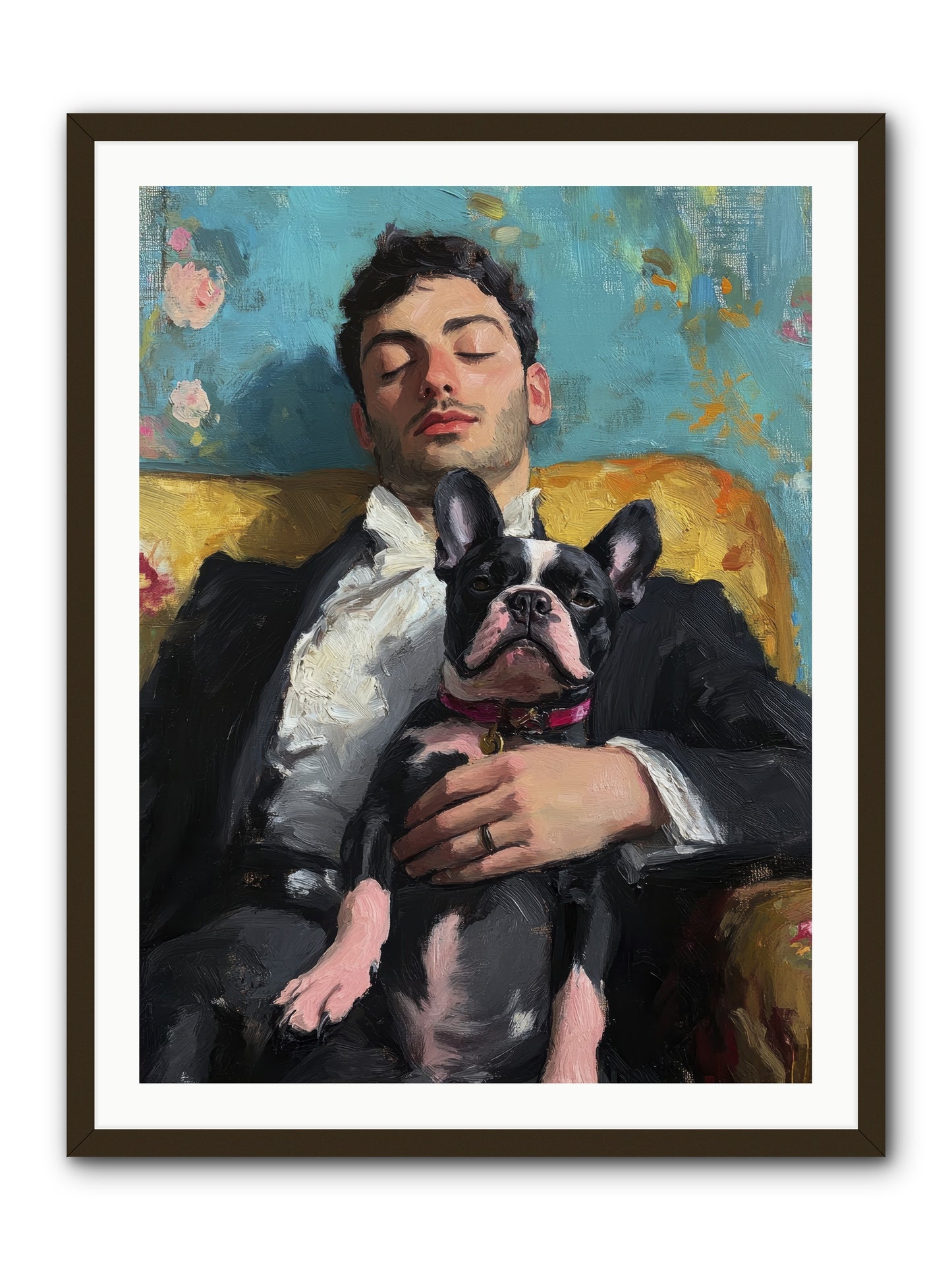 Dreams Side by Side -- Framed Print - Black 30x40