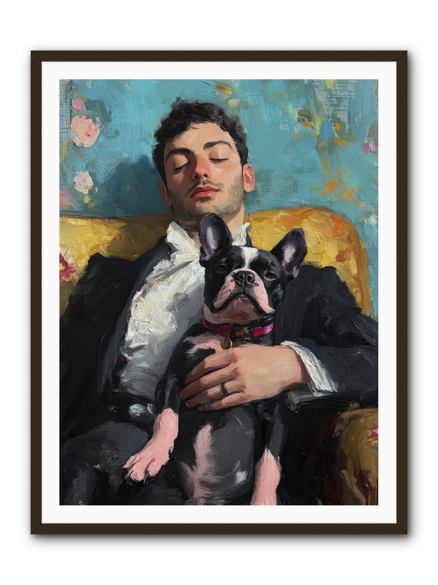 Dreams Side by Side -- Framed Print - Black 36x48