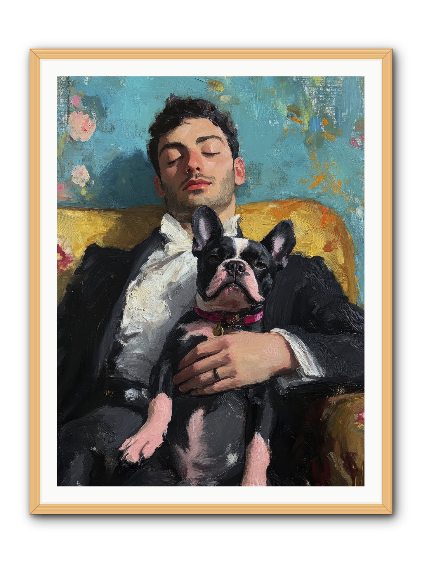 Dreams Side by Side -- Framed Print - Natural 36x48