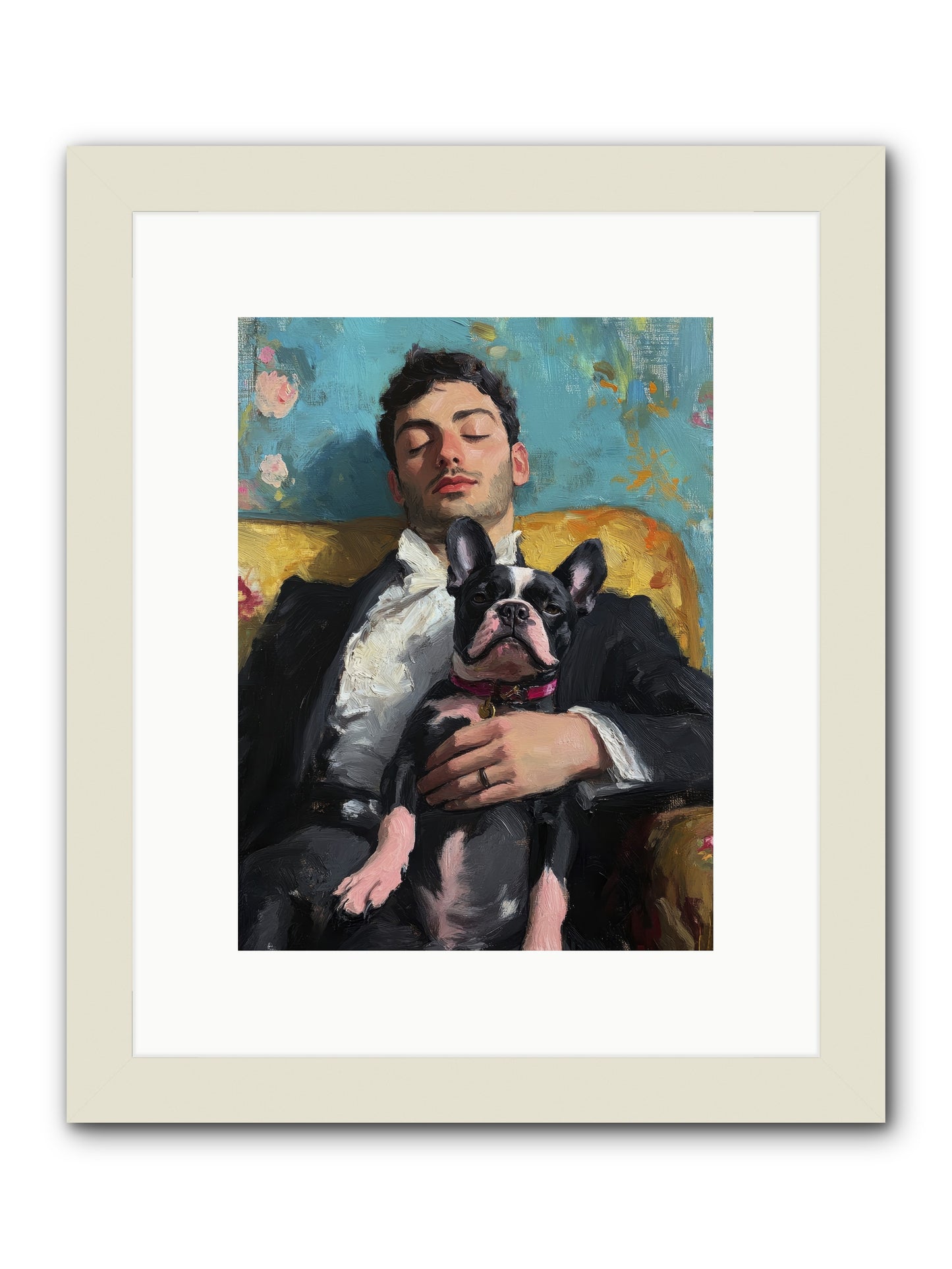 Dreams Side by Side -- Framed Print - White 9x12